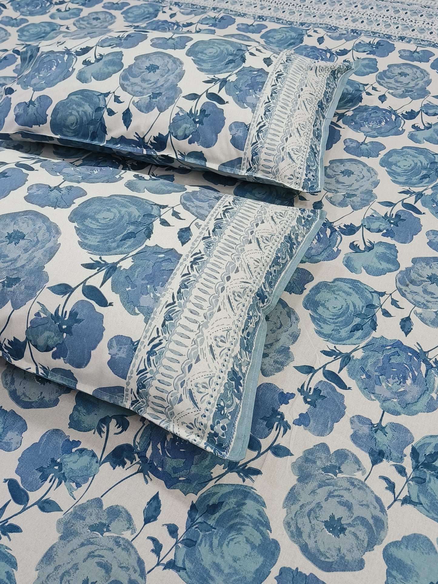 Gulbahaar King Size Bedsheets(Dispatch Time 24 Hours)