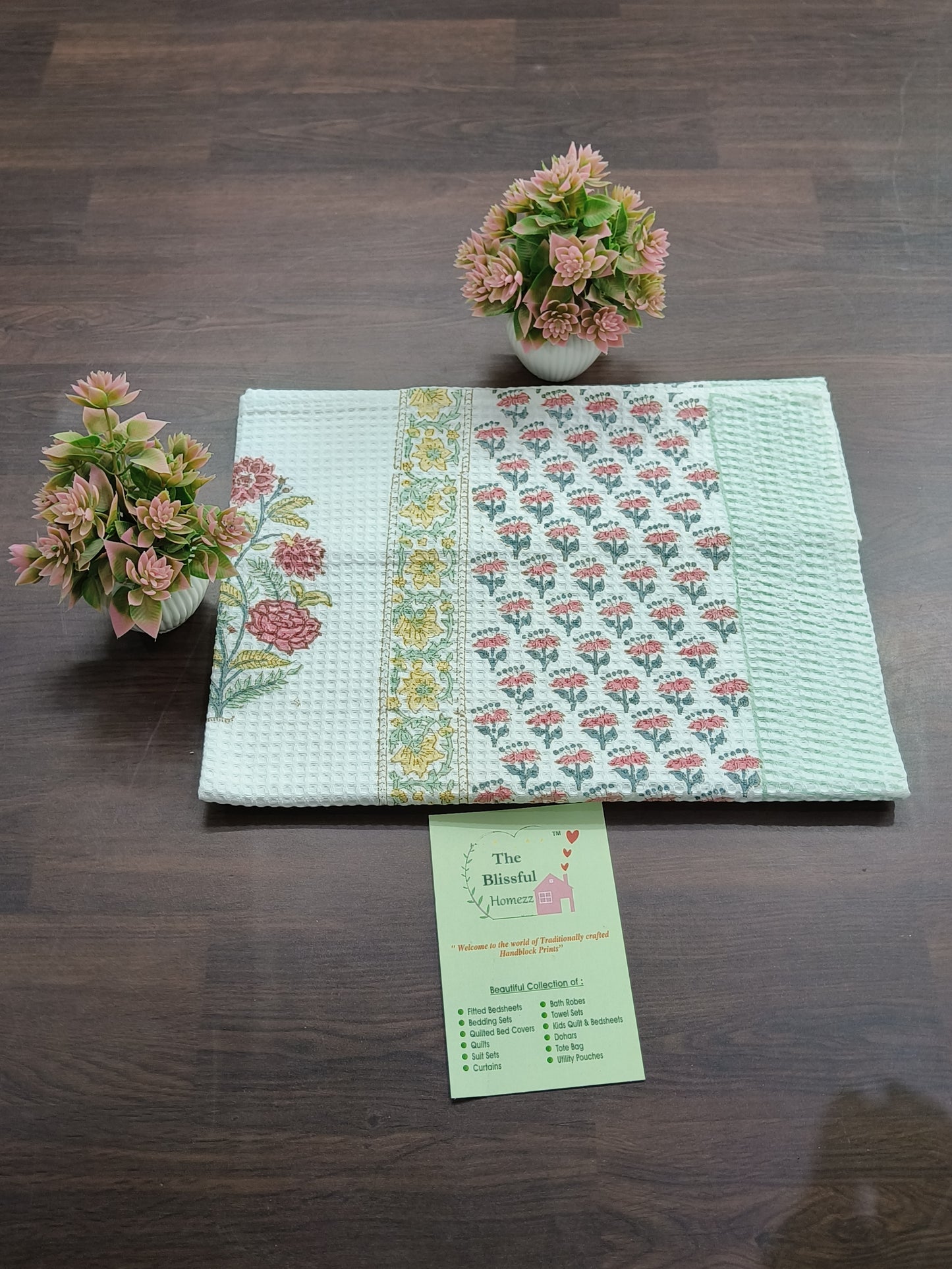 Handblock Printed Towels