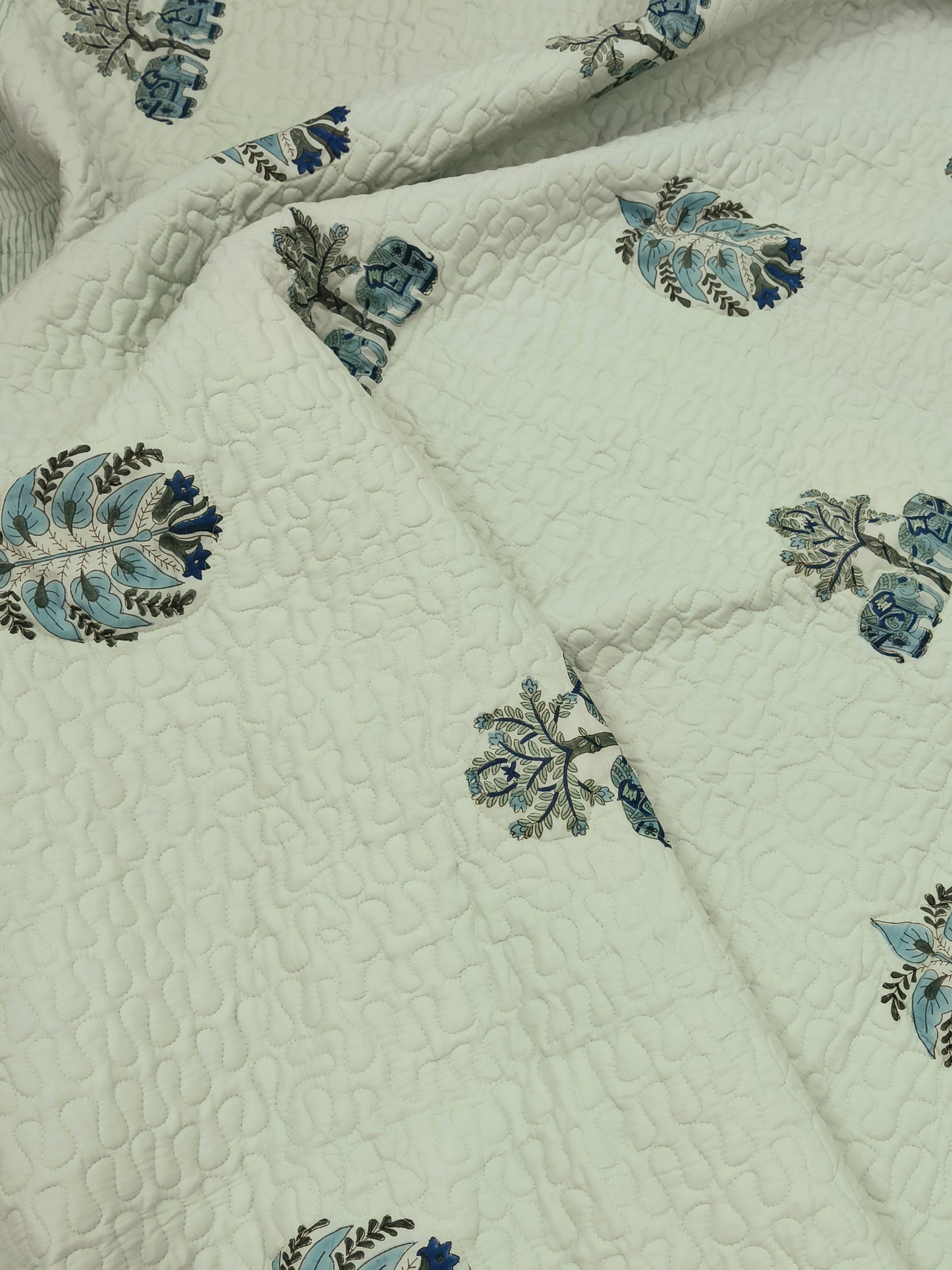 Handblock Printed Premium Mulmul Bedcovers