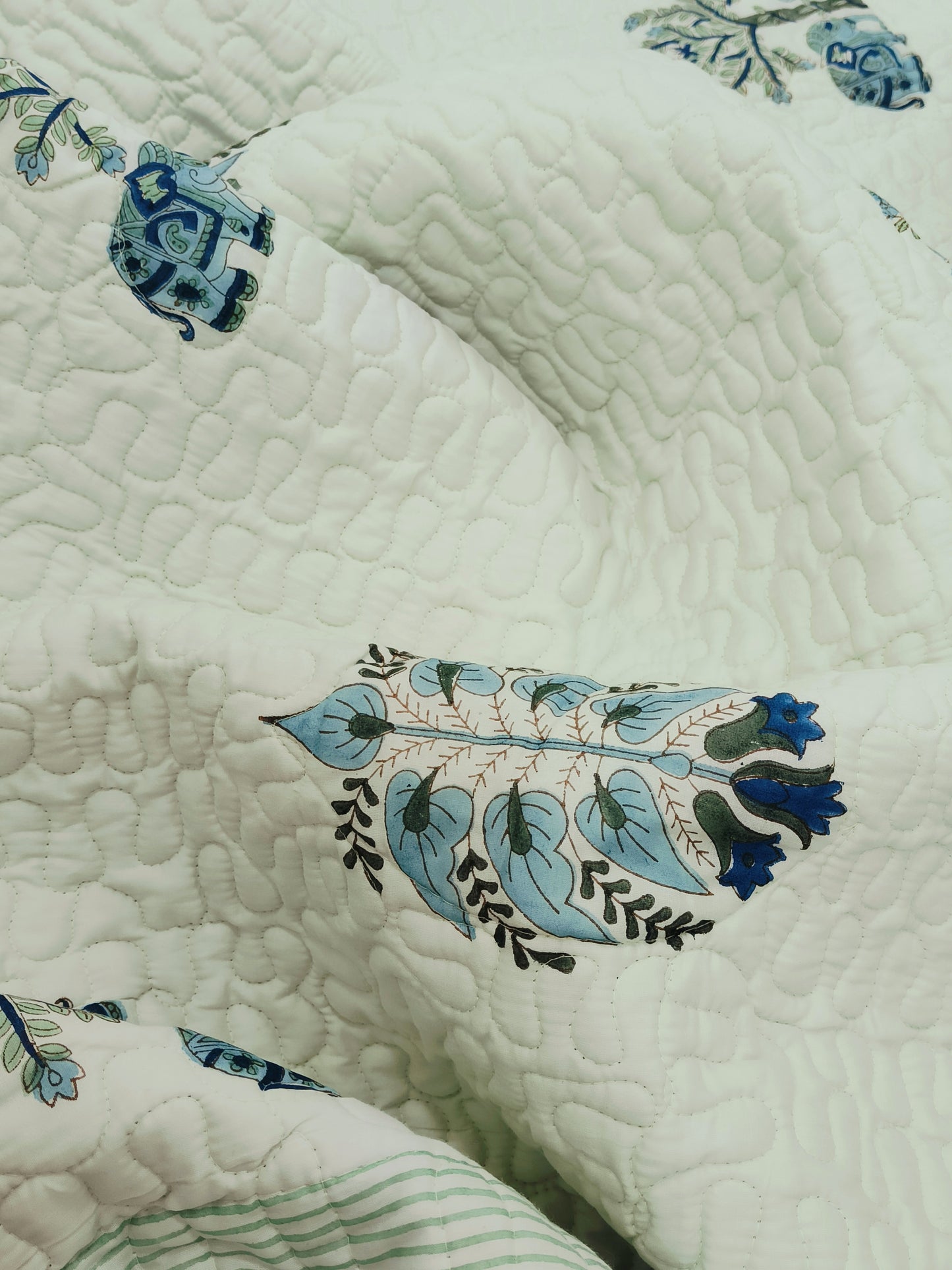 Handblock Printed Premium Mulmul Bedcovers
