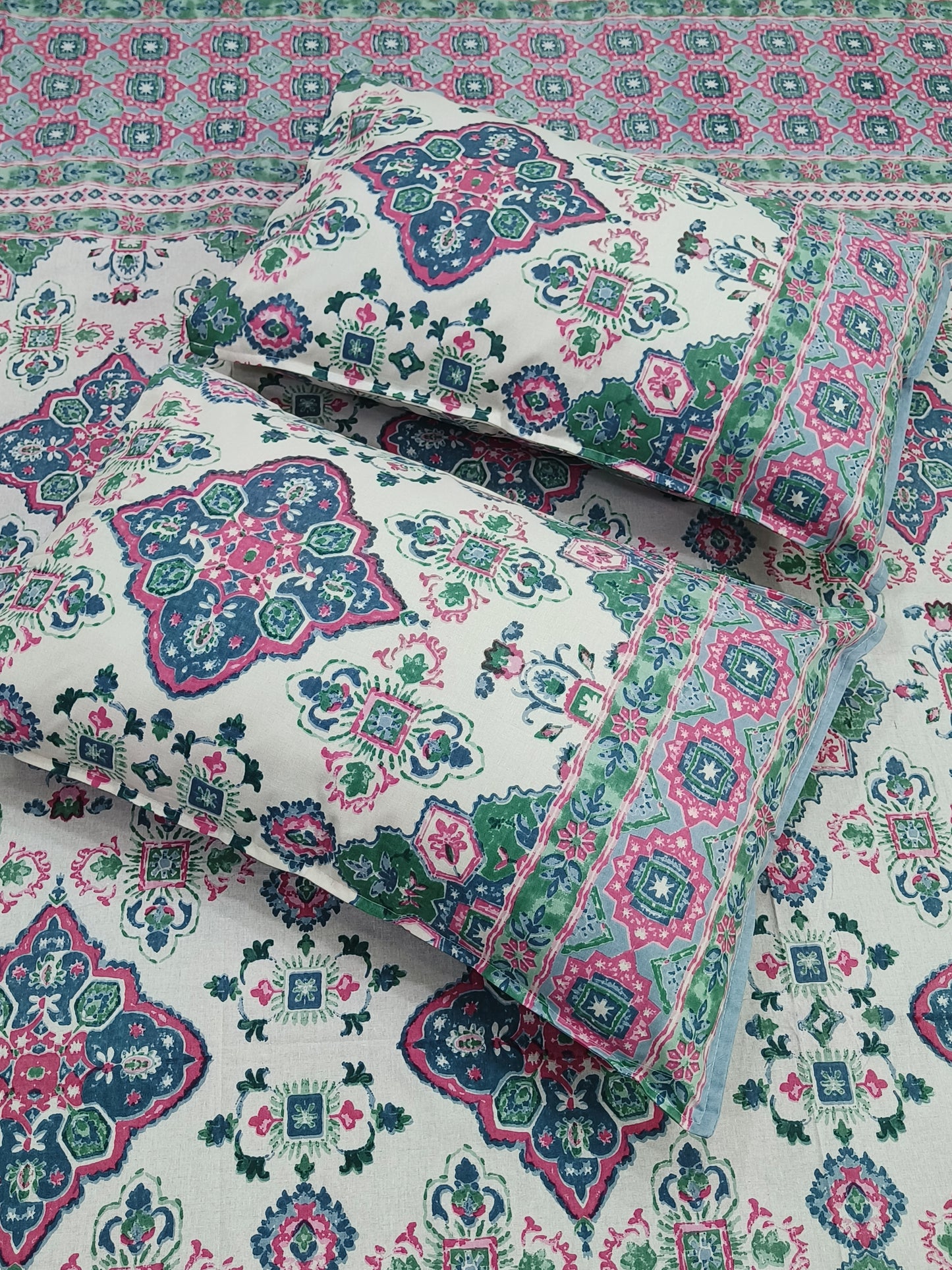 Gulbahaar King Size Bedsheets