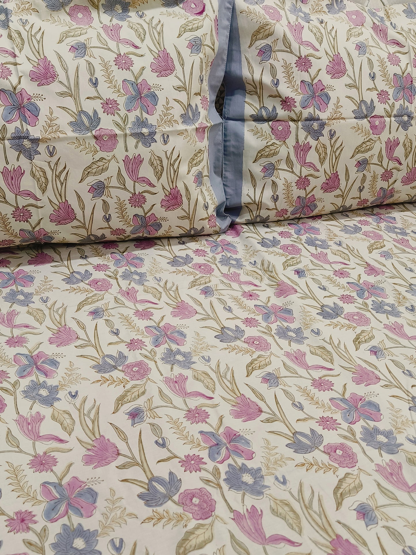 FRESH ARRIVAL Handblock Printed Premium Bedsheets (Dispatch Time 24 Hours)