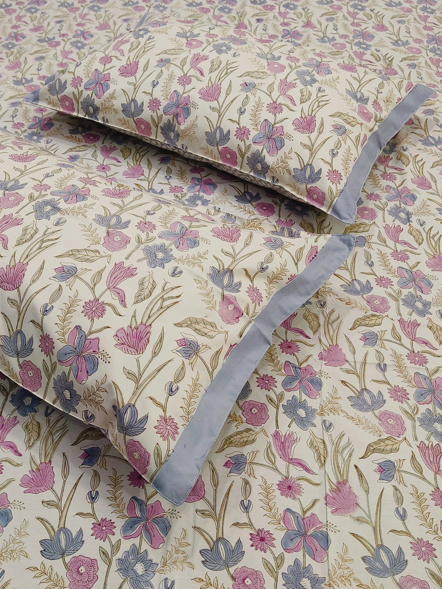FRESH ARRIVAL Handblock Printed Premium Bedsheets (Dispatch Time 24 Hours)