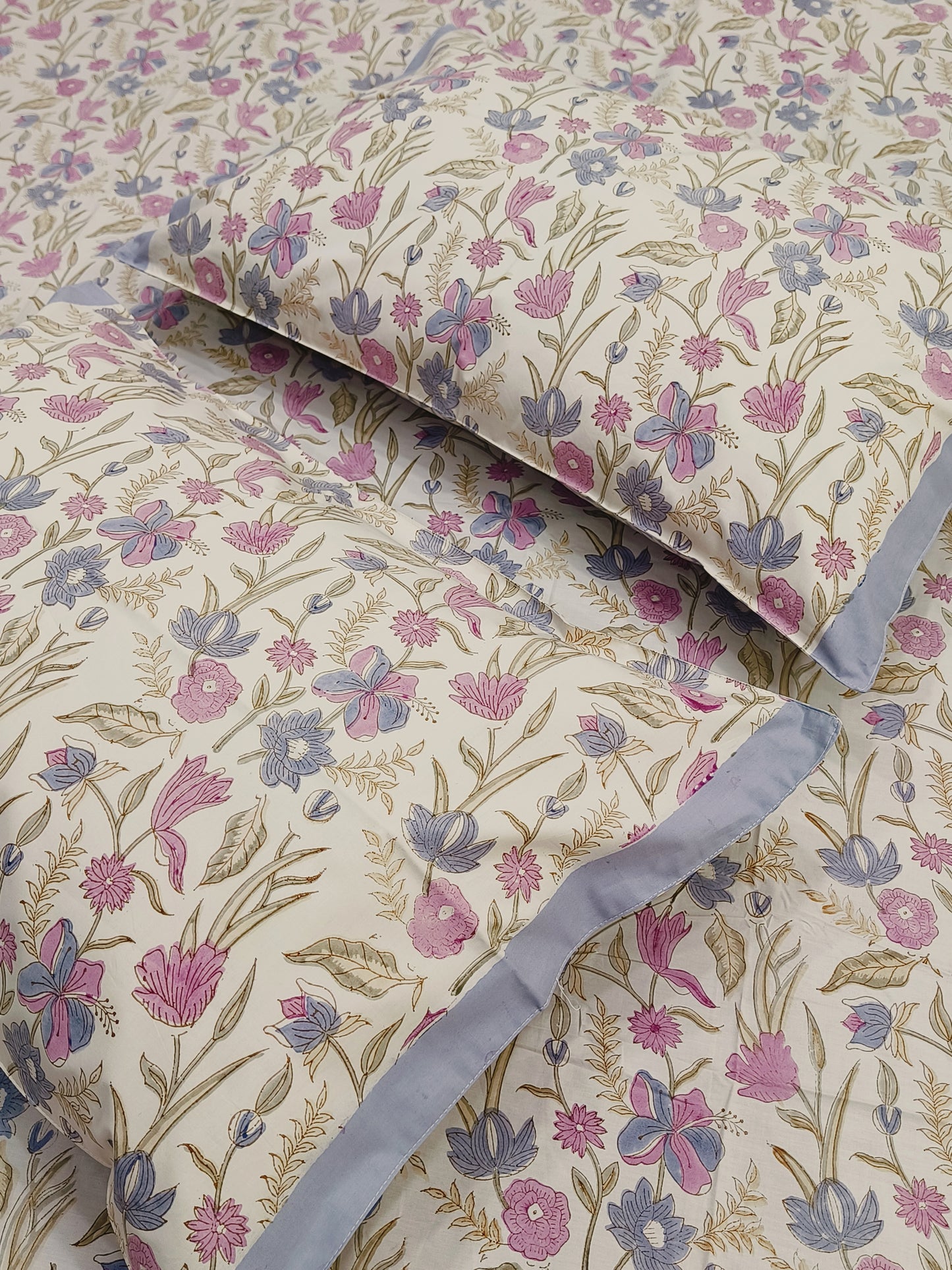 FRESH ARRIVAL Handblock Printed Premium Bedsheets (Dispatch Time 24 Hours)