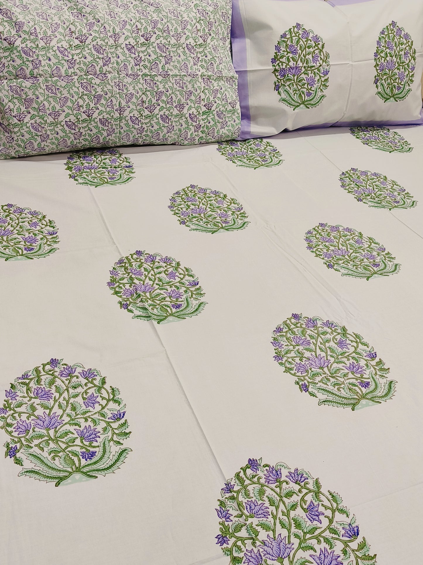 Handblock Printed Premium Bedsheets