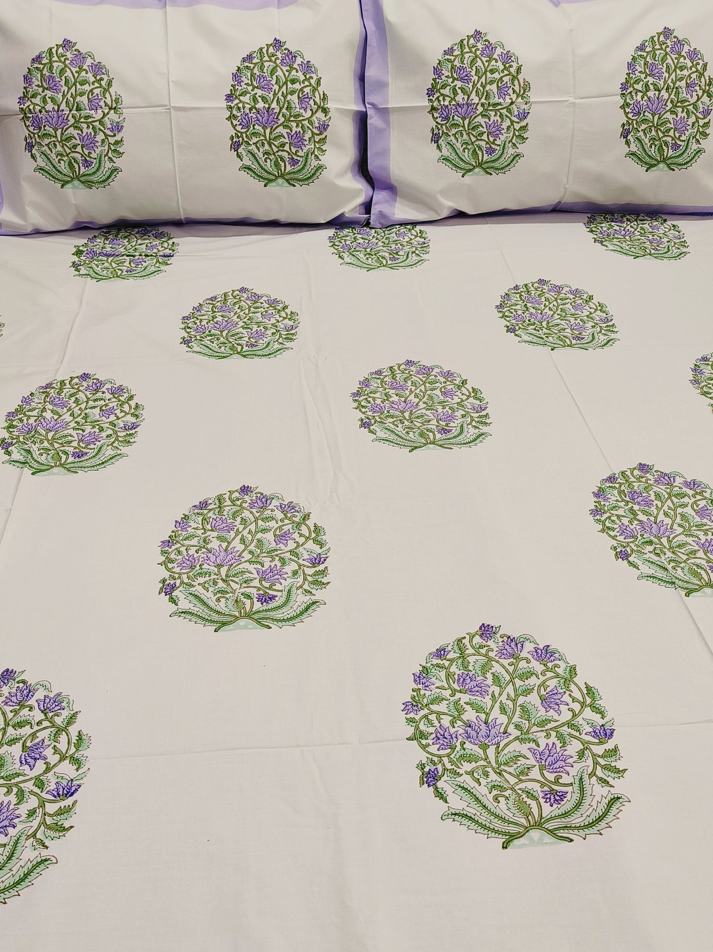 Handblock Printed Premium Bedsheets