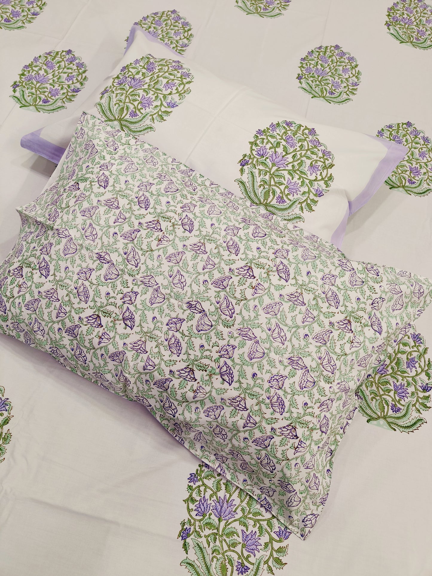 Handblock Printed Premium Bedsheets