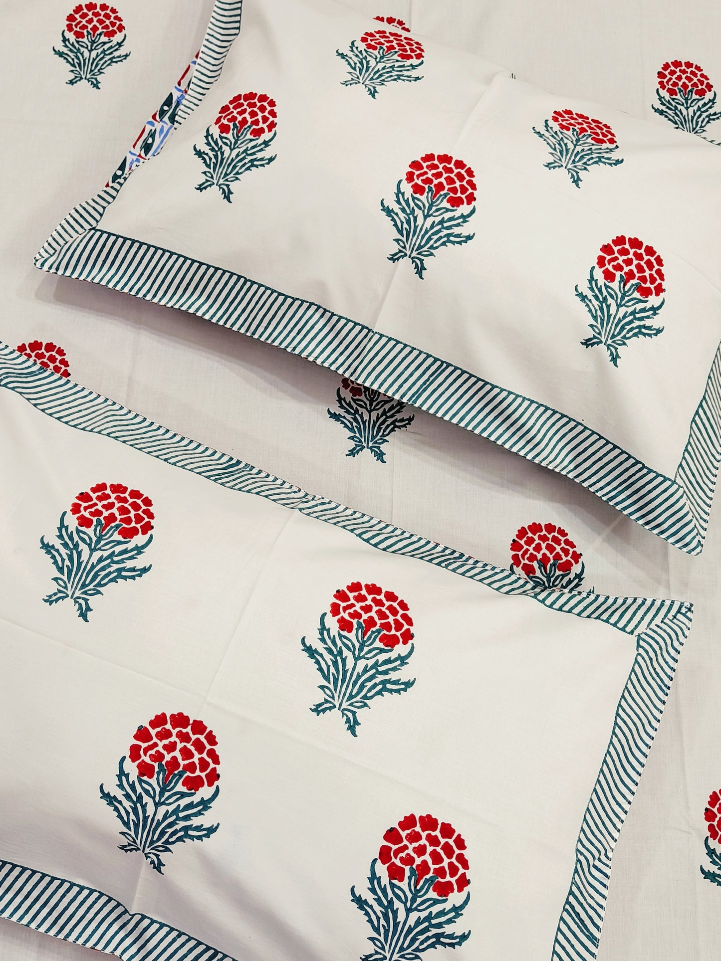 Handblock Printed Premium Bedsheets