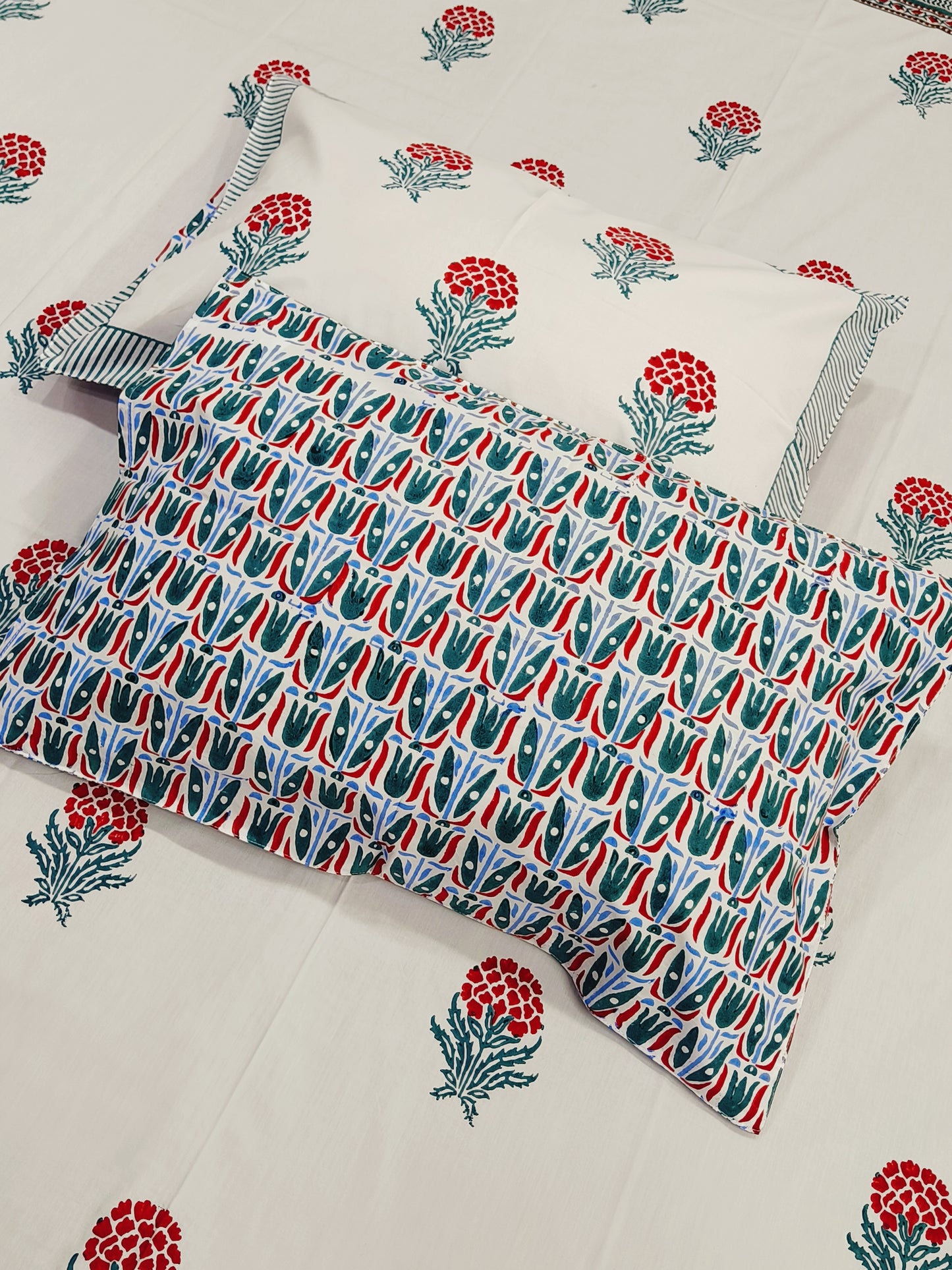 Handblock Printed Premium Bedsheets