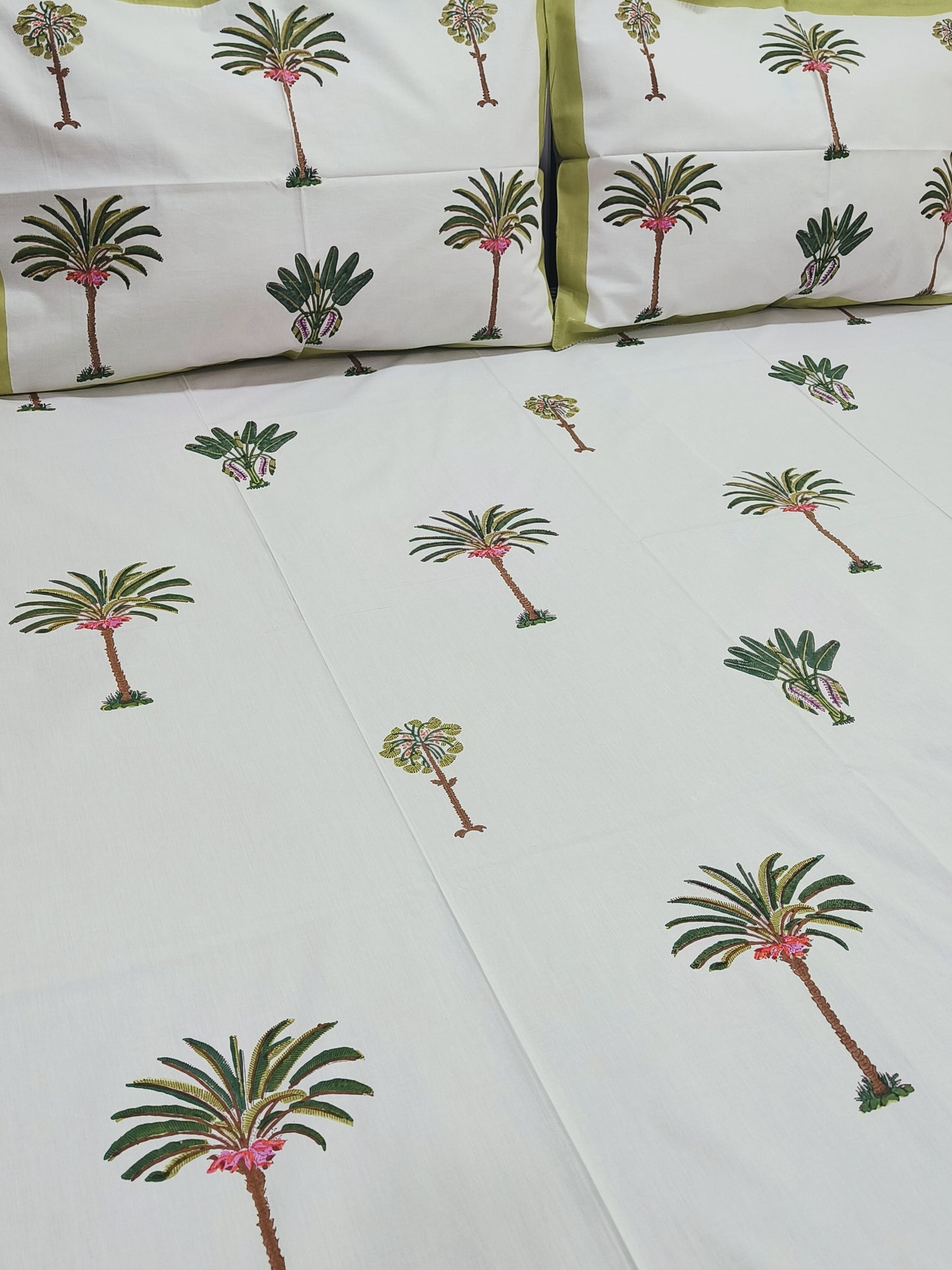 FRESH ARRIVAL Handblock Printed Premium Bedsheets(Dispatch Time 24 Hours)