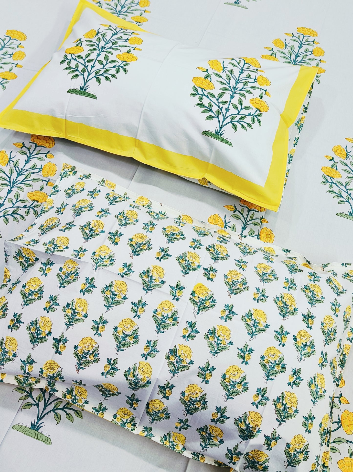 Handblock Printed Premium Bedsheets (Dispatch Time 24 Hours)