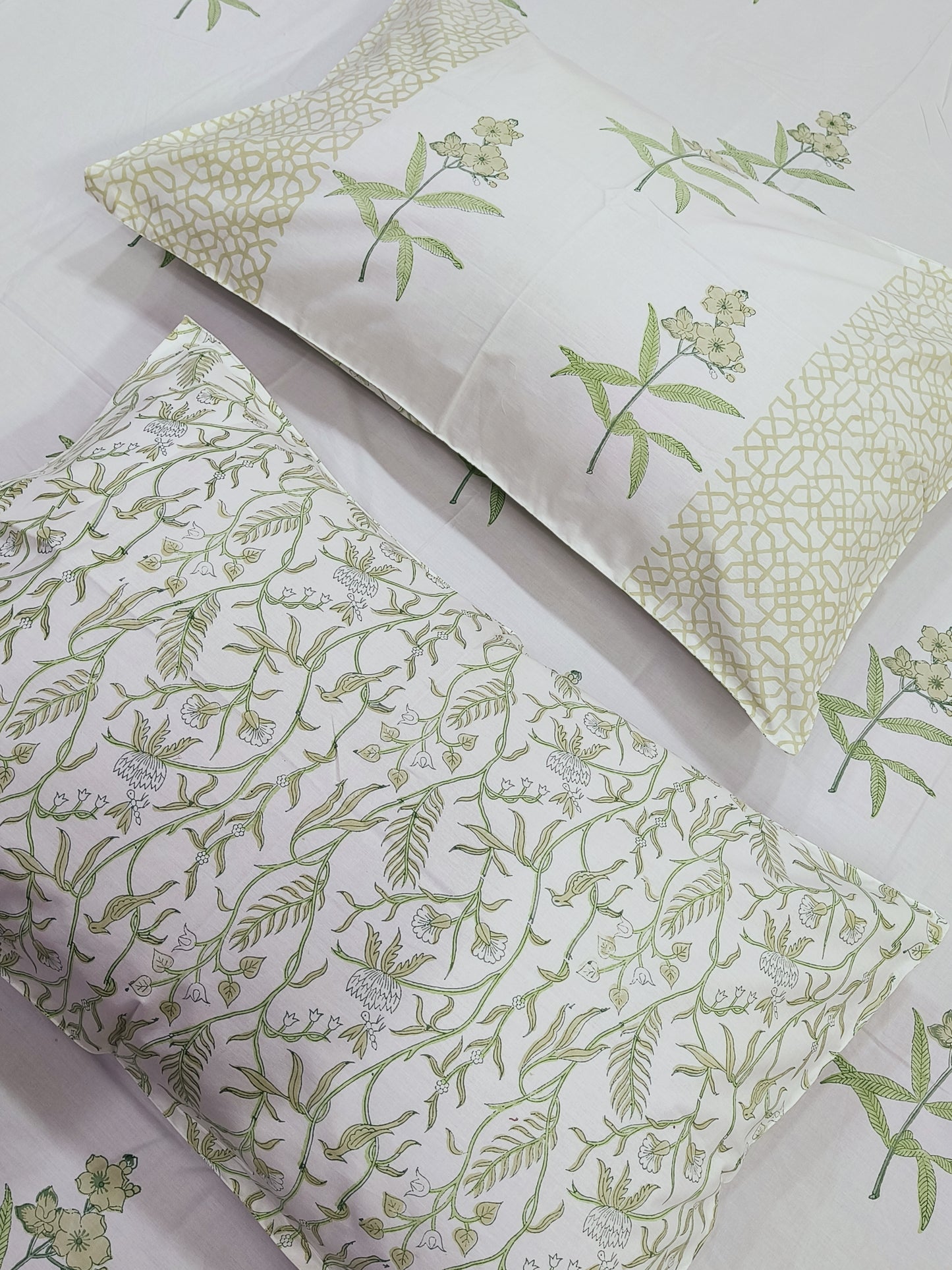 FRESH ARRIVAL Handblock Printed Premium Bedsheets(Dispatch Time 24 Hours)