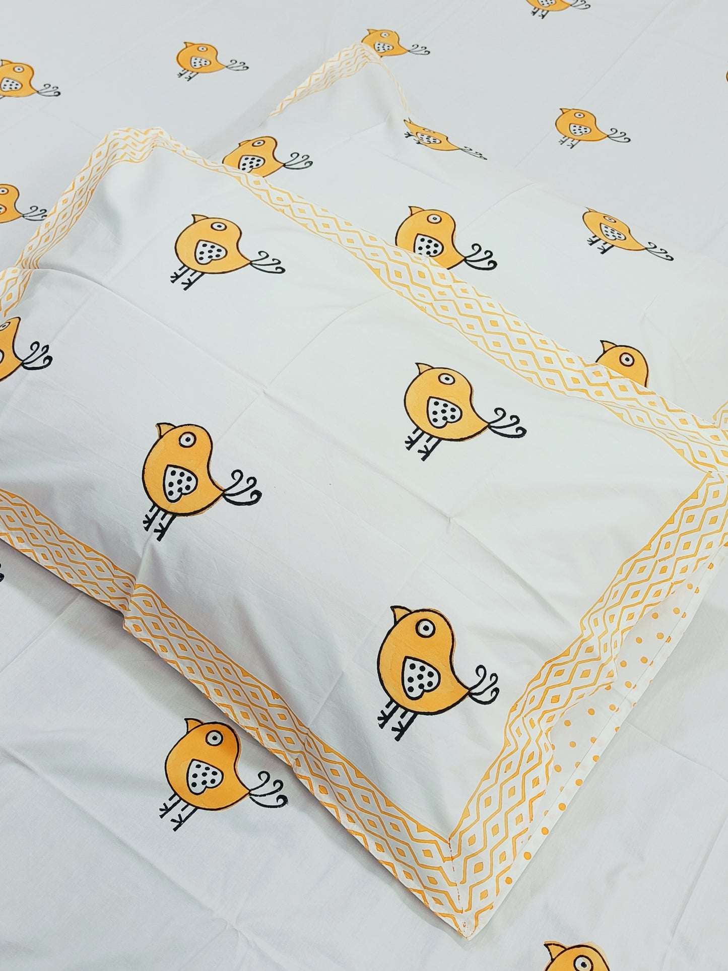 Handblock Printed Premium Bedsheets (Dispatch Time 24 Hours)