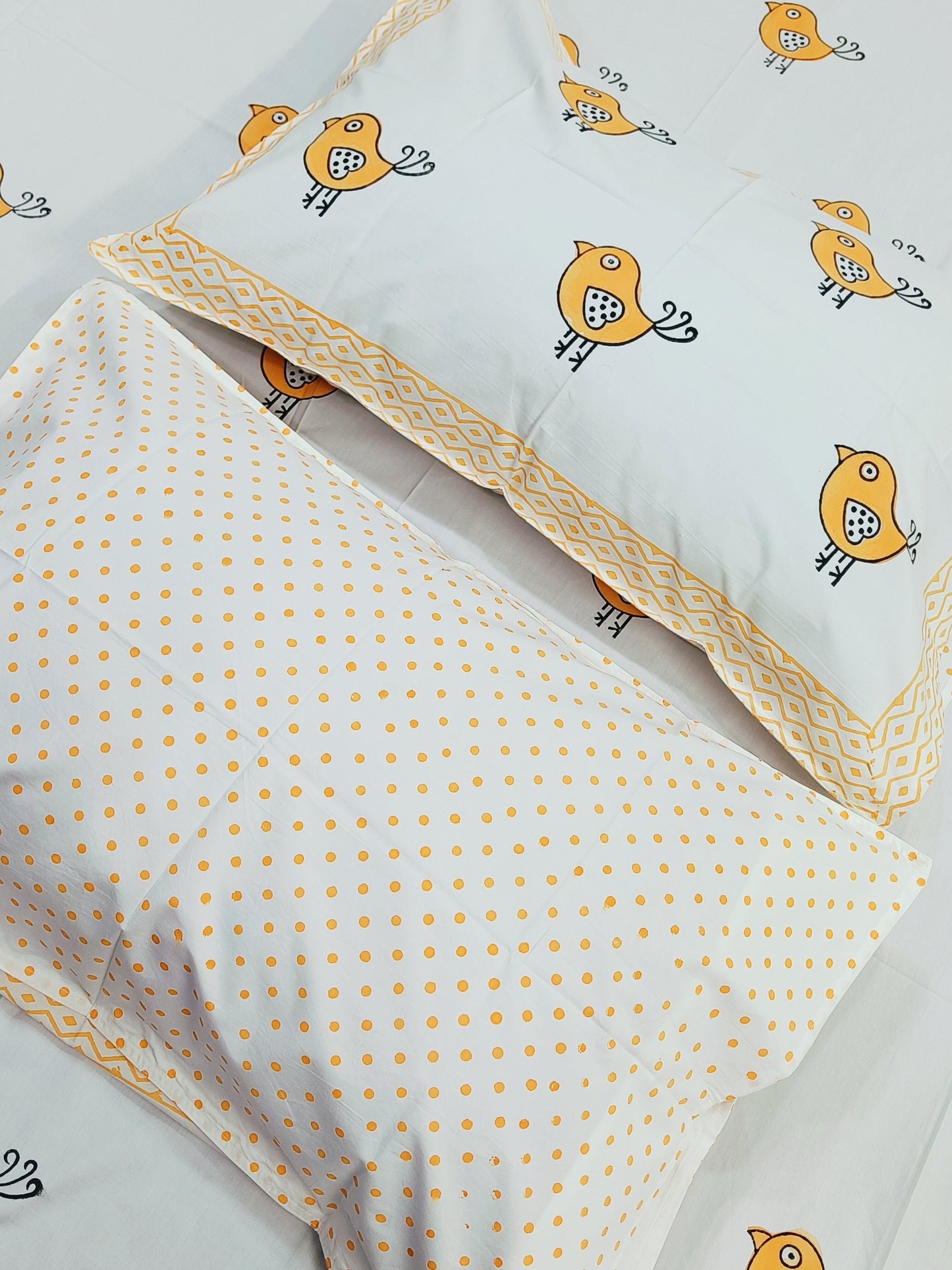 Handblock Printed Premium Bedsheets (Dispatch Time 24 Hours)