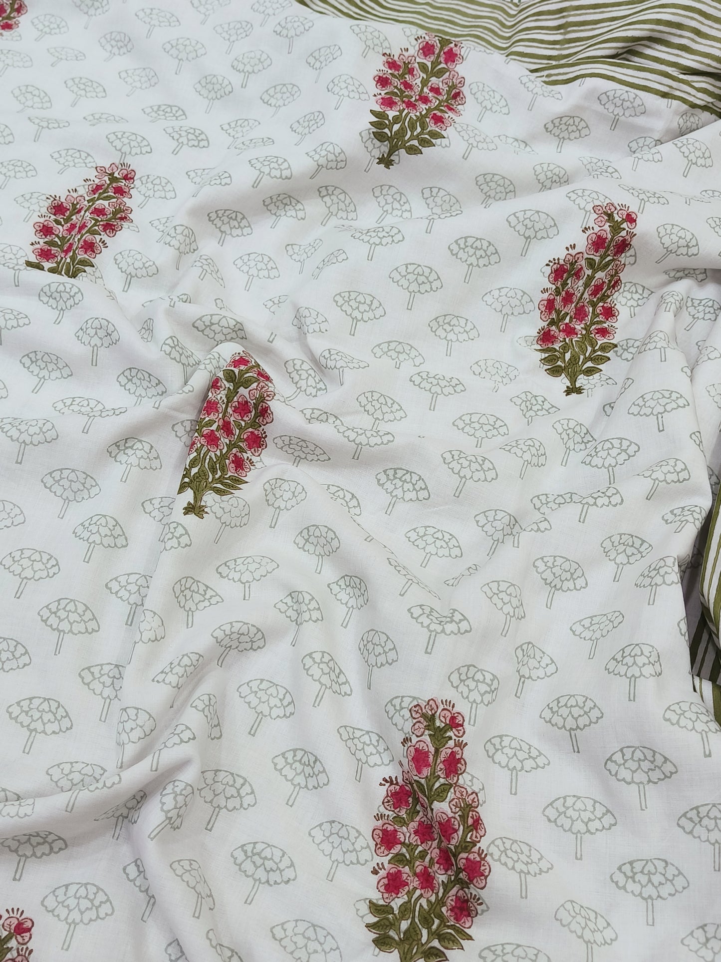 FRESH ARRIVAL Handblock Printed Premium Double Bed Dohars