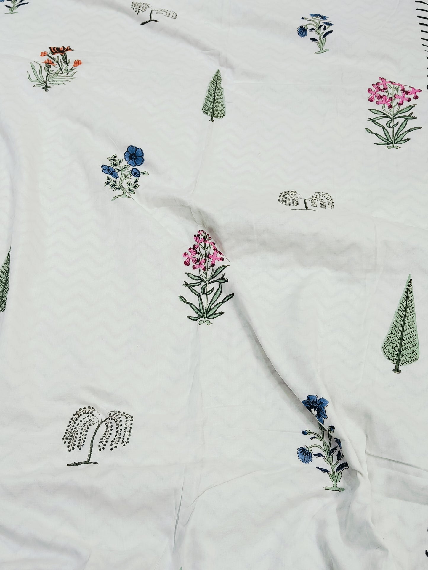 FRESH ARRIVAL Handblock Printed Premium Double Bed Dohars