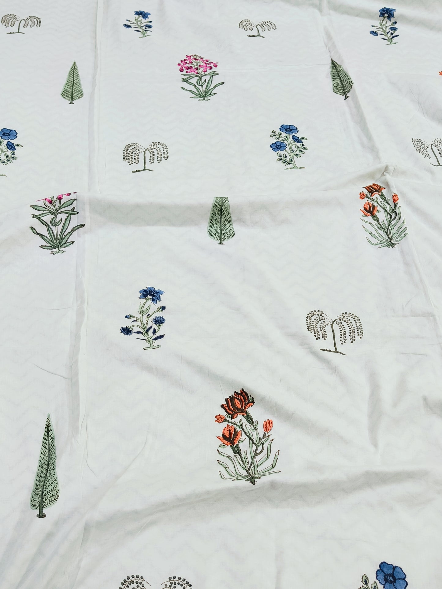 FRESH ARRIVAL Handblock Printed Premium Double Bed Dohars