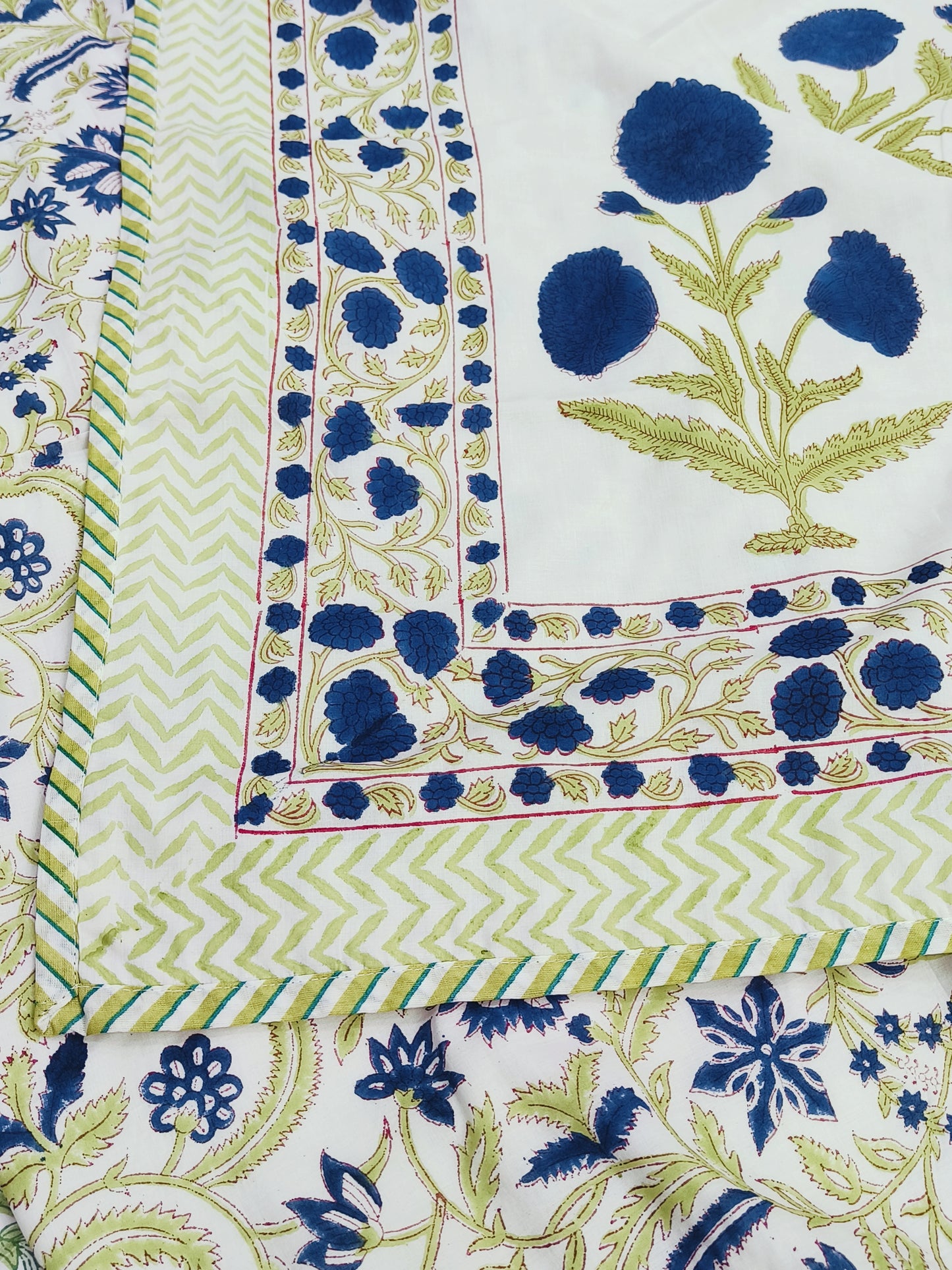 FRESH ARRIVAL Handblock Printed Premium Colorful Single Dohars