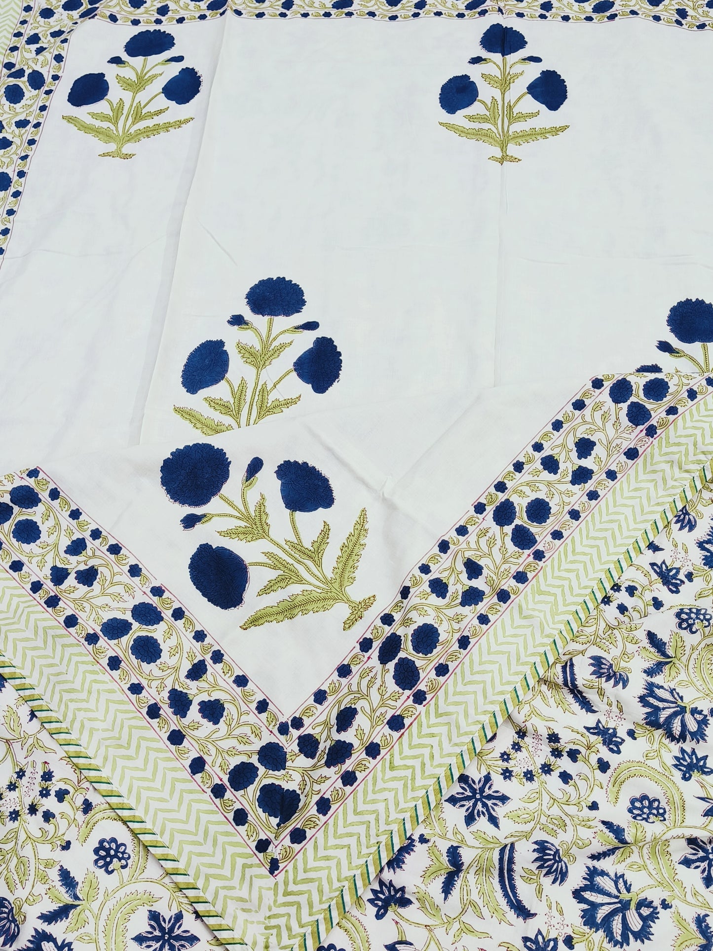 FRESH ARRIVAL Handblock Printed Premium Colorful Single Dohars