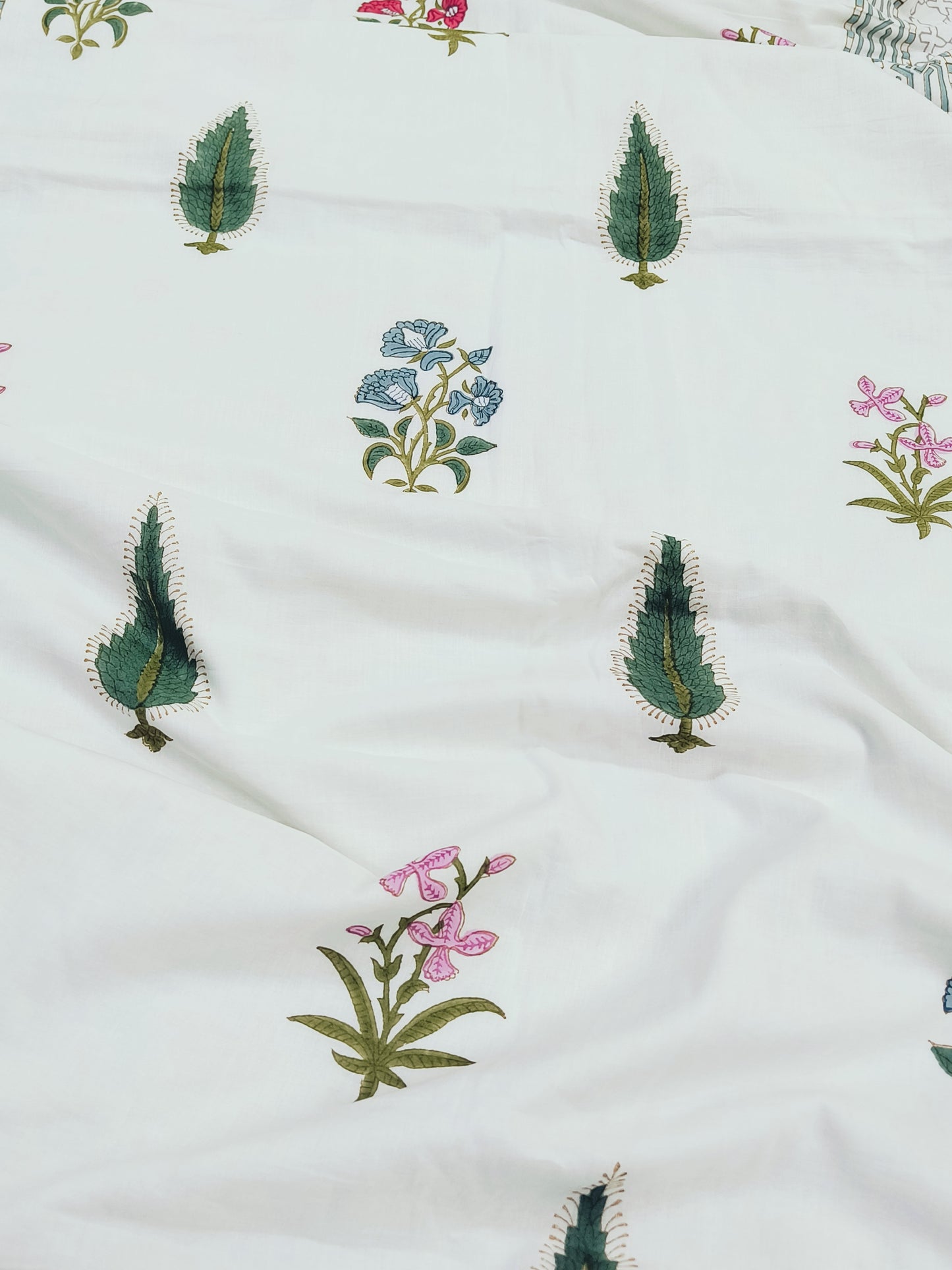 FRESH ARRIVAL Handblock Printed Premium Double Bed Dohars