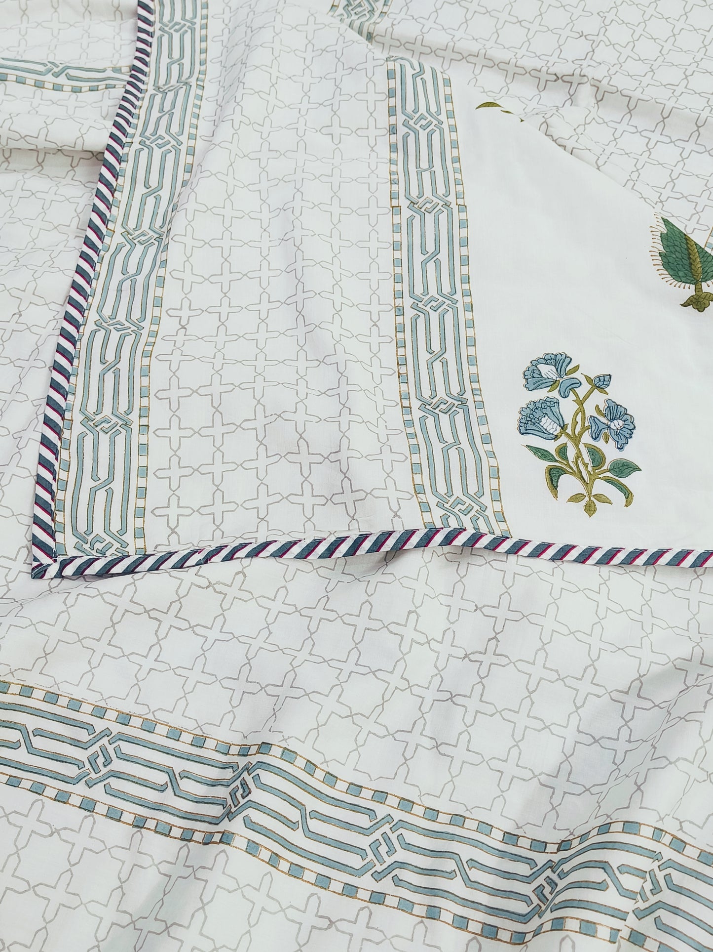 FRESH ARRIVAL Handblock Printed Premium Double Bed Dohars