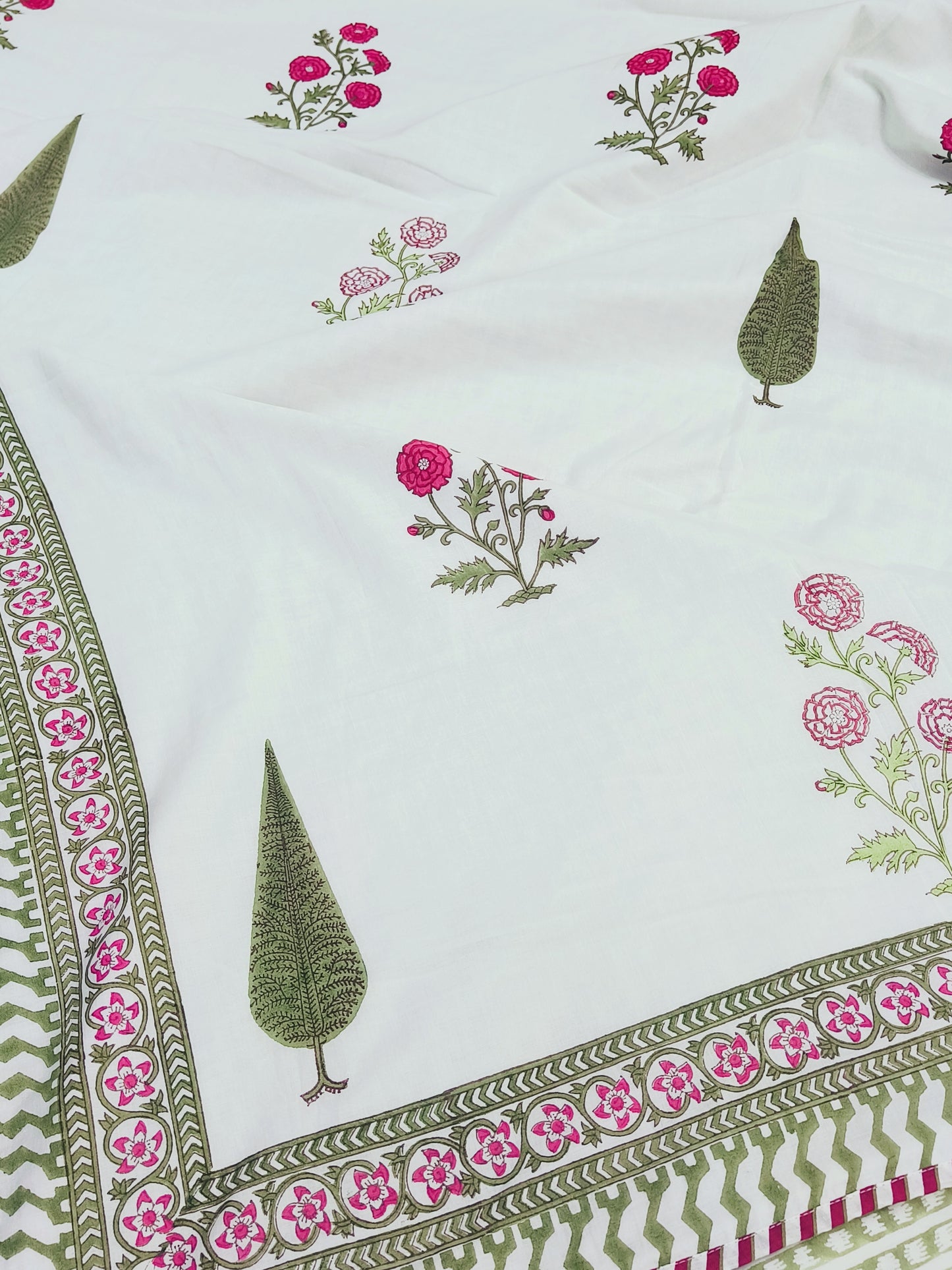 FRESH ARRIVAL Handblock Printed Premium Double Bed Dohars