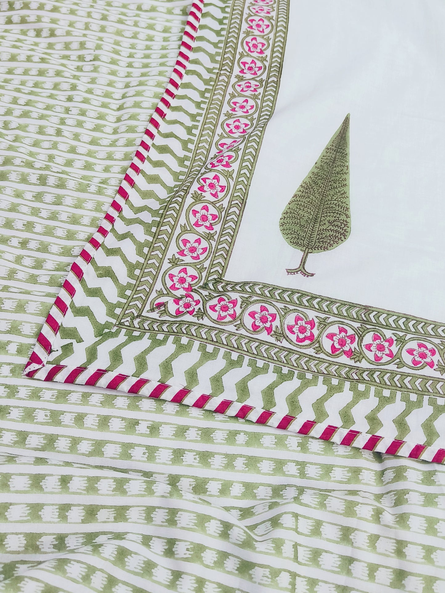 FRESH ARRIVAL Handblock Printed Premium Double Bed Dohars