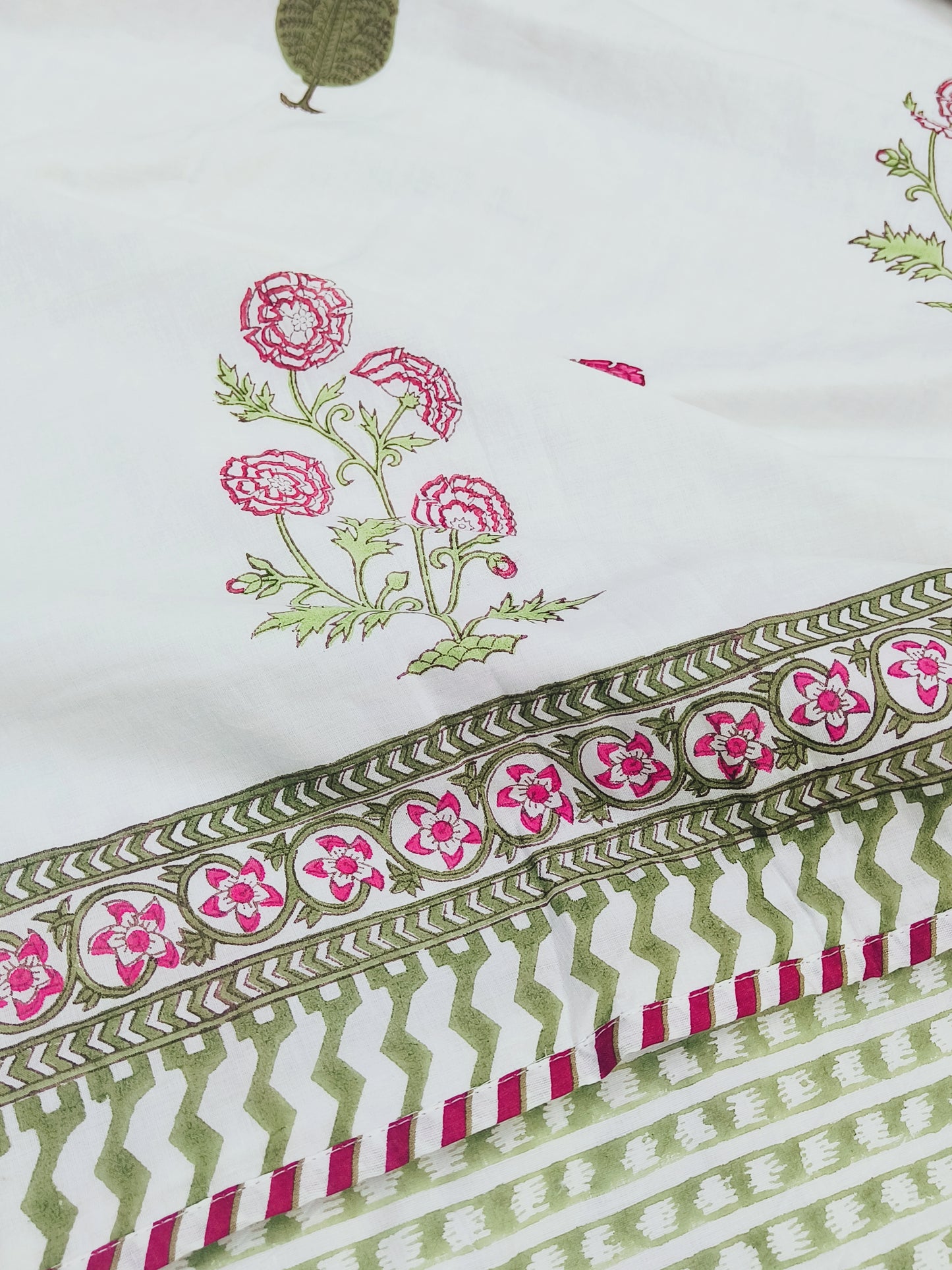 FRESH ARRIVAL Handblock Printed Premium Double Bed Dohars
