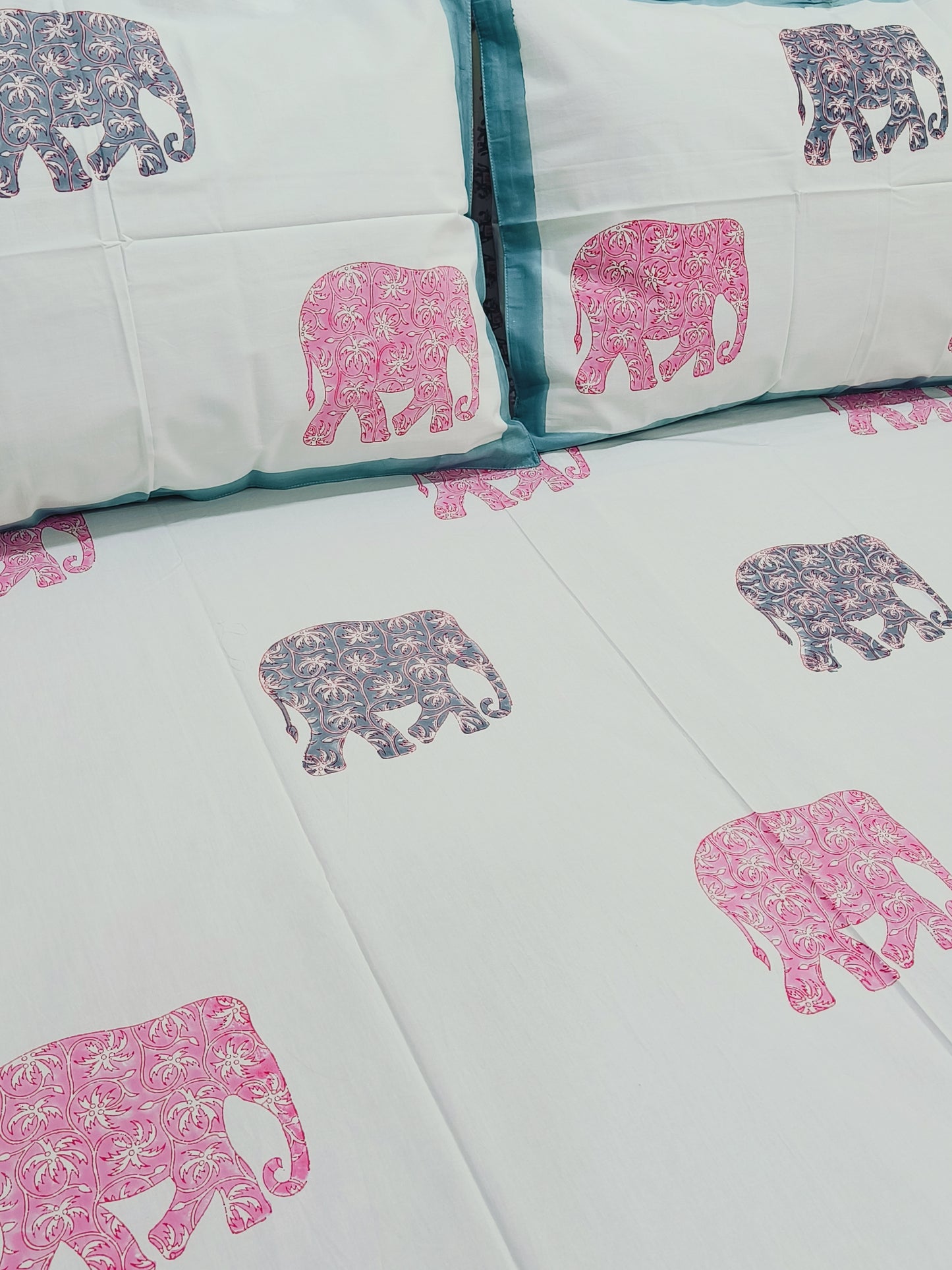 FRESH ARRIVAL Handblock Printed Premium Bedsheets (Dispatch Time 24 Hours)