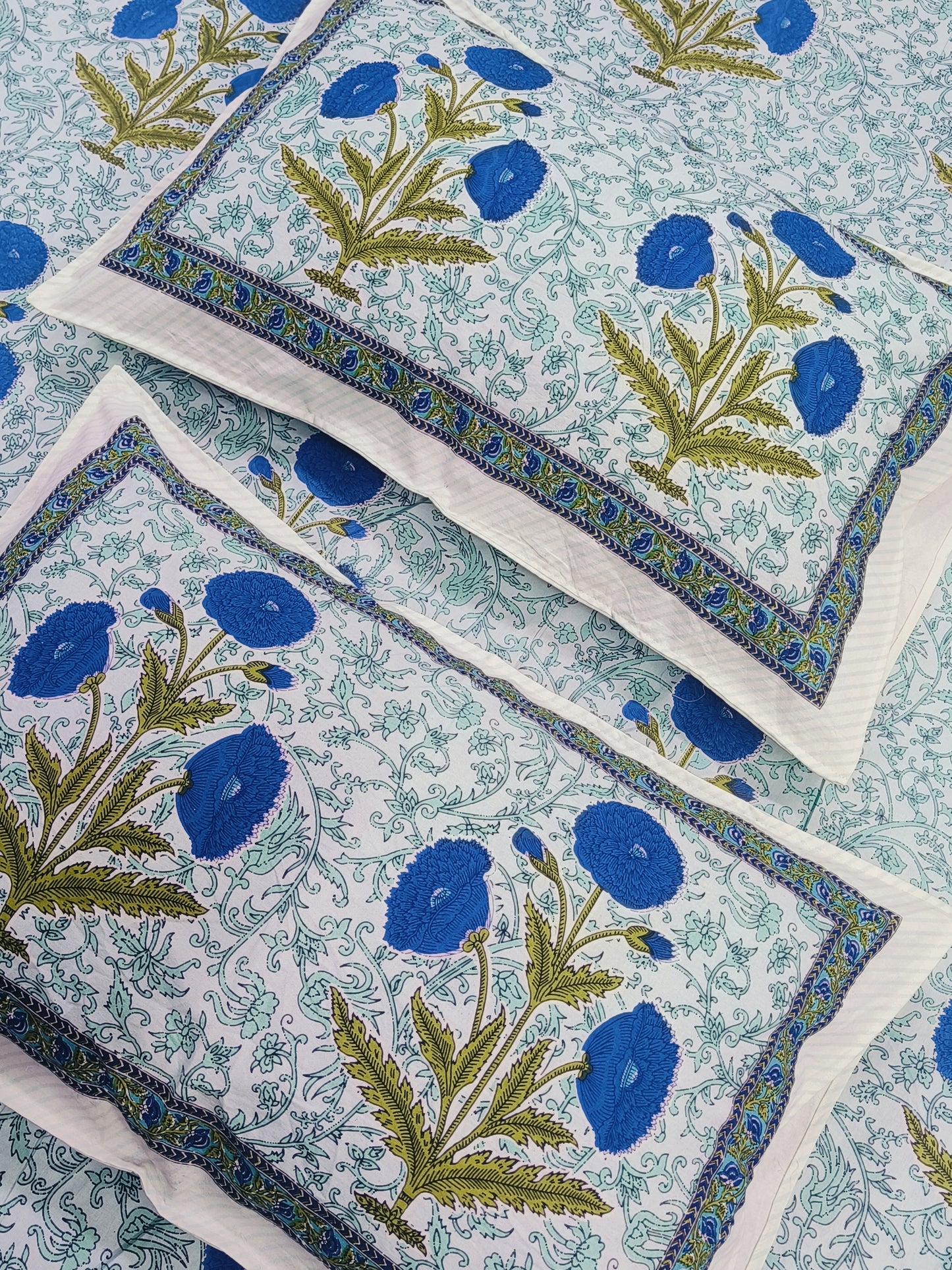 FRESH ARRIVALS Gulbahaar King Size Bedsheets(Dispatch Time 24 Hours)