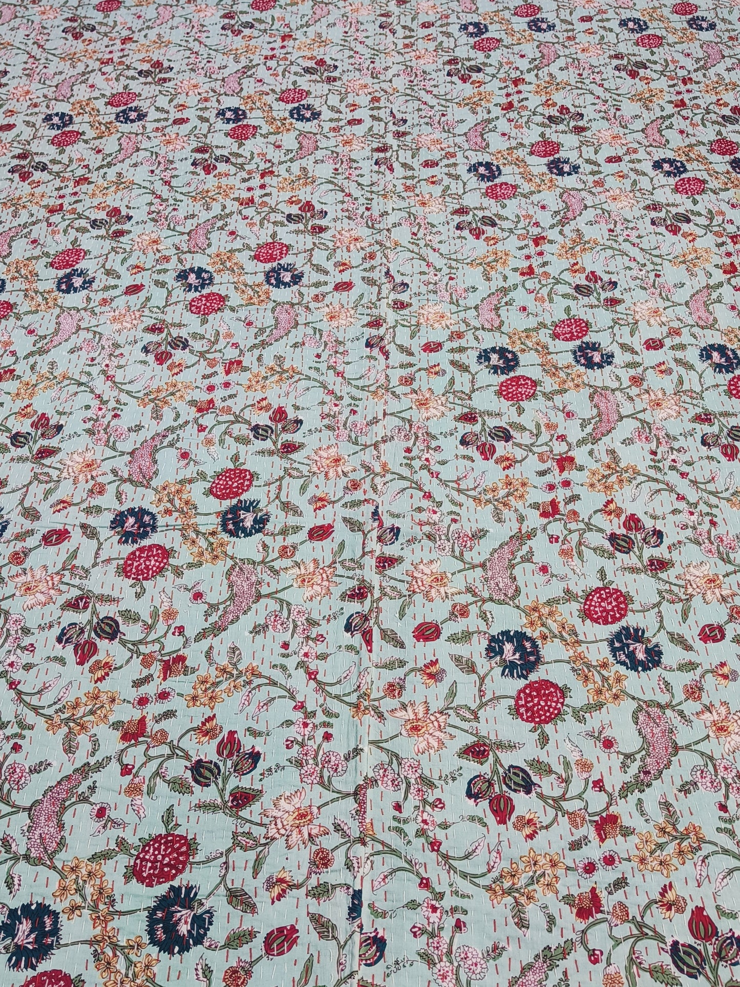 FRESH ARRIVAL Kantha Bedcovers Printed Premium