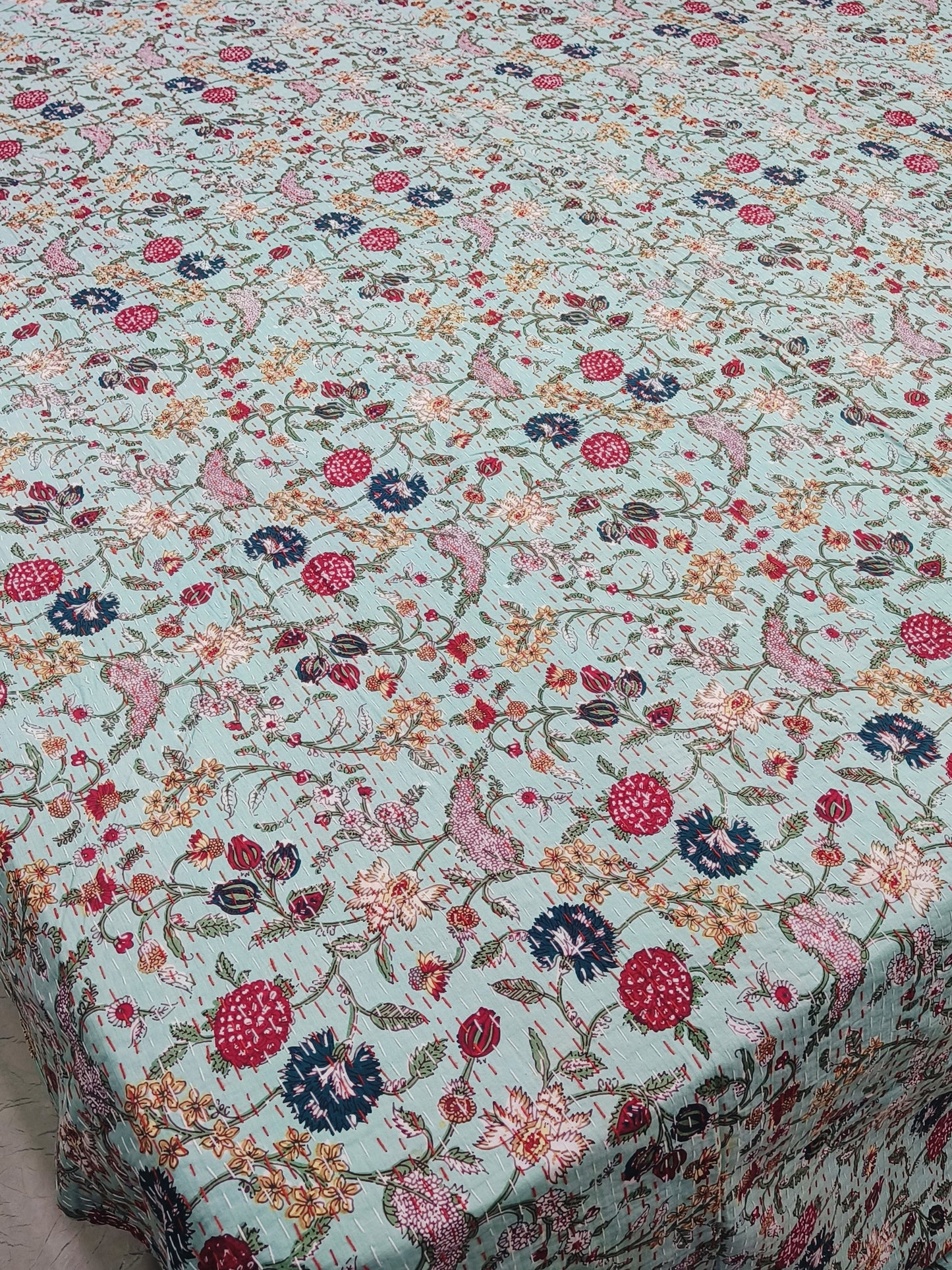 FRESH ARRIVAL Kantha Bedcovers Printed Premium