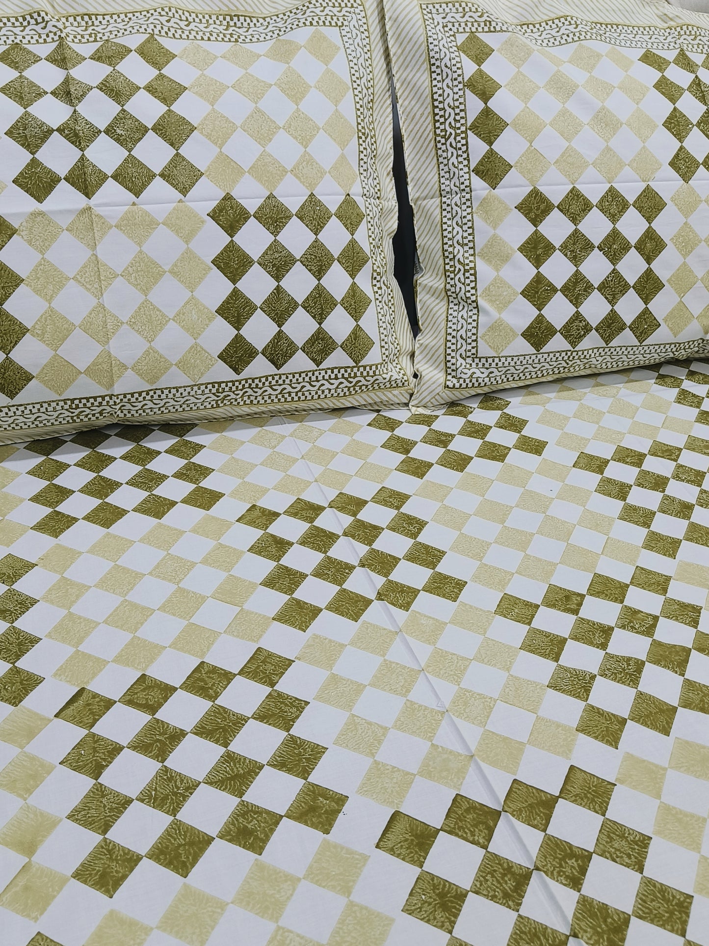 FRESH ARRIVAL Handblock Printed Premium Bedsheets (Dispatch Time 24 Hours)
