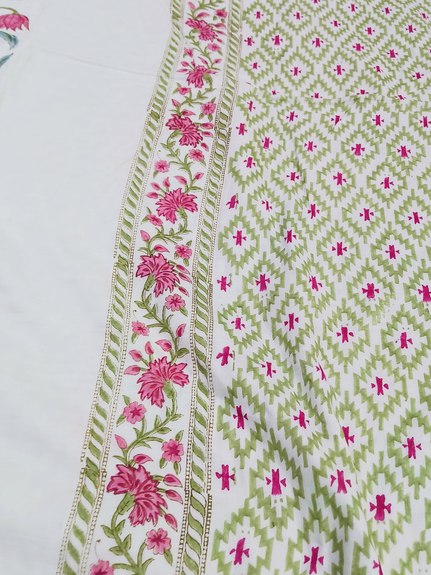 FRESH ARRIVAL Handblock Printed Premium Double Bed Dohars