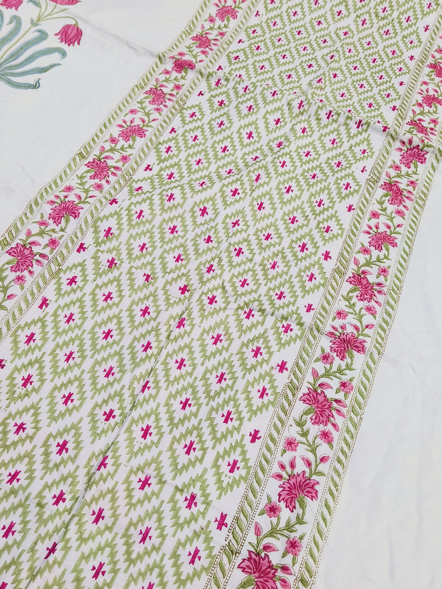 FRESH ARRIVAL Handblock Printed Premium Double Bed Dohars