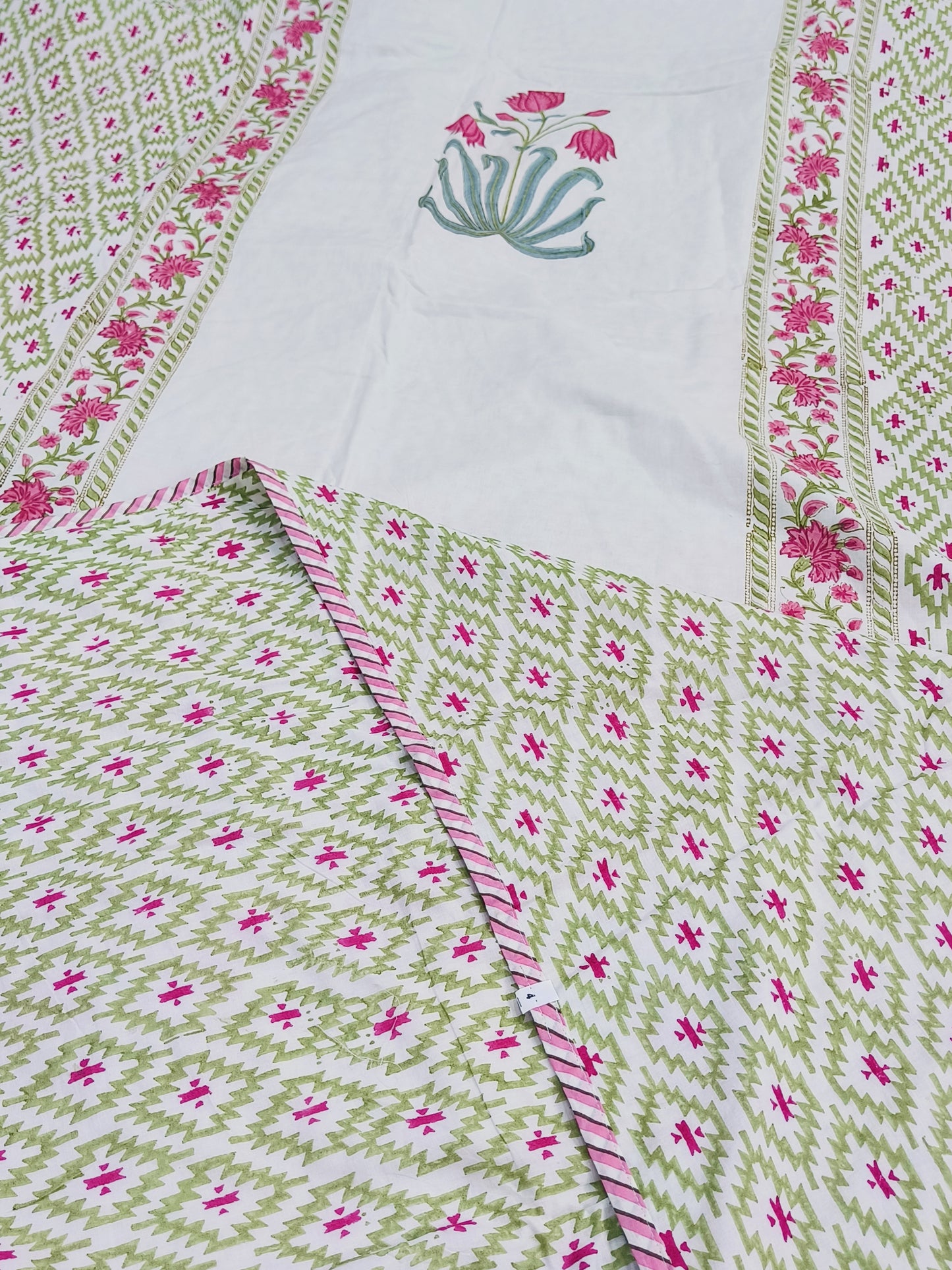 FRESH ARRIVAL Handblock Printed Premium Double Bed Dohars