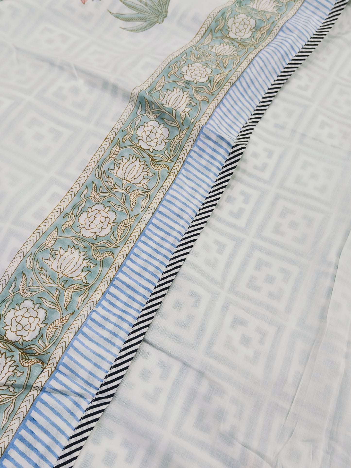 FRESH ARRIVAL Handblock Printed Premium Double Bed Dohars