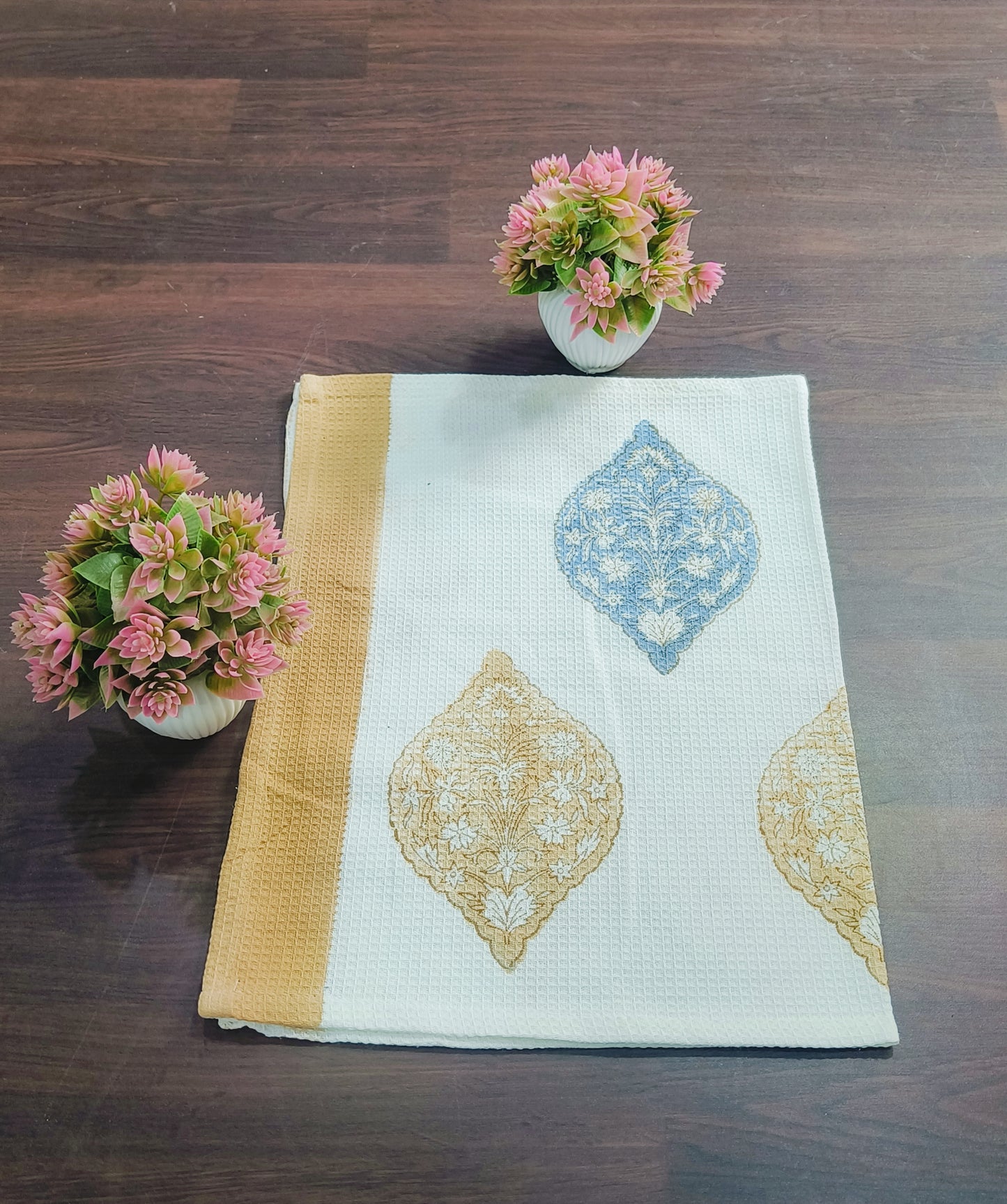 Handblock Printed Hand Towels