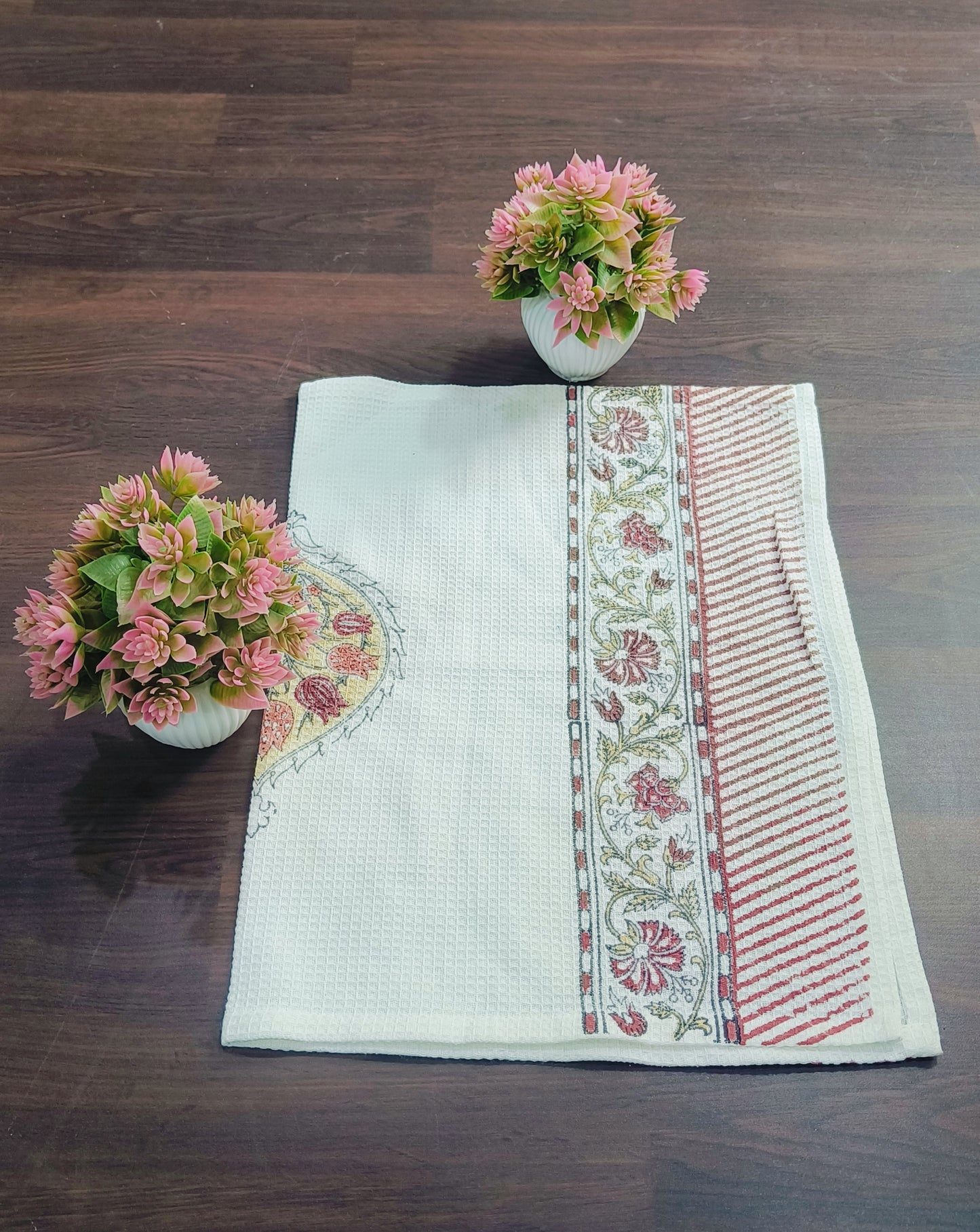 Handblock Printed Hand Towels