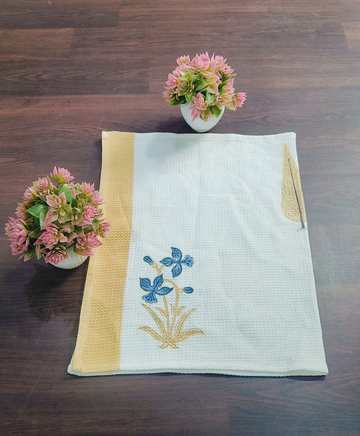 Handblock Printed Hand Towels