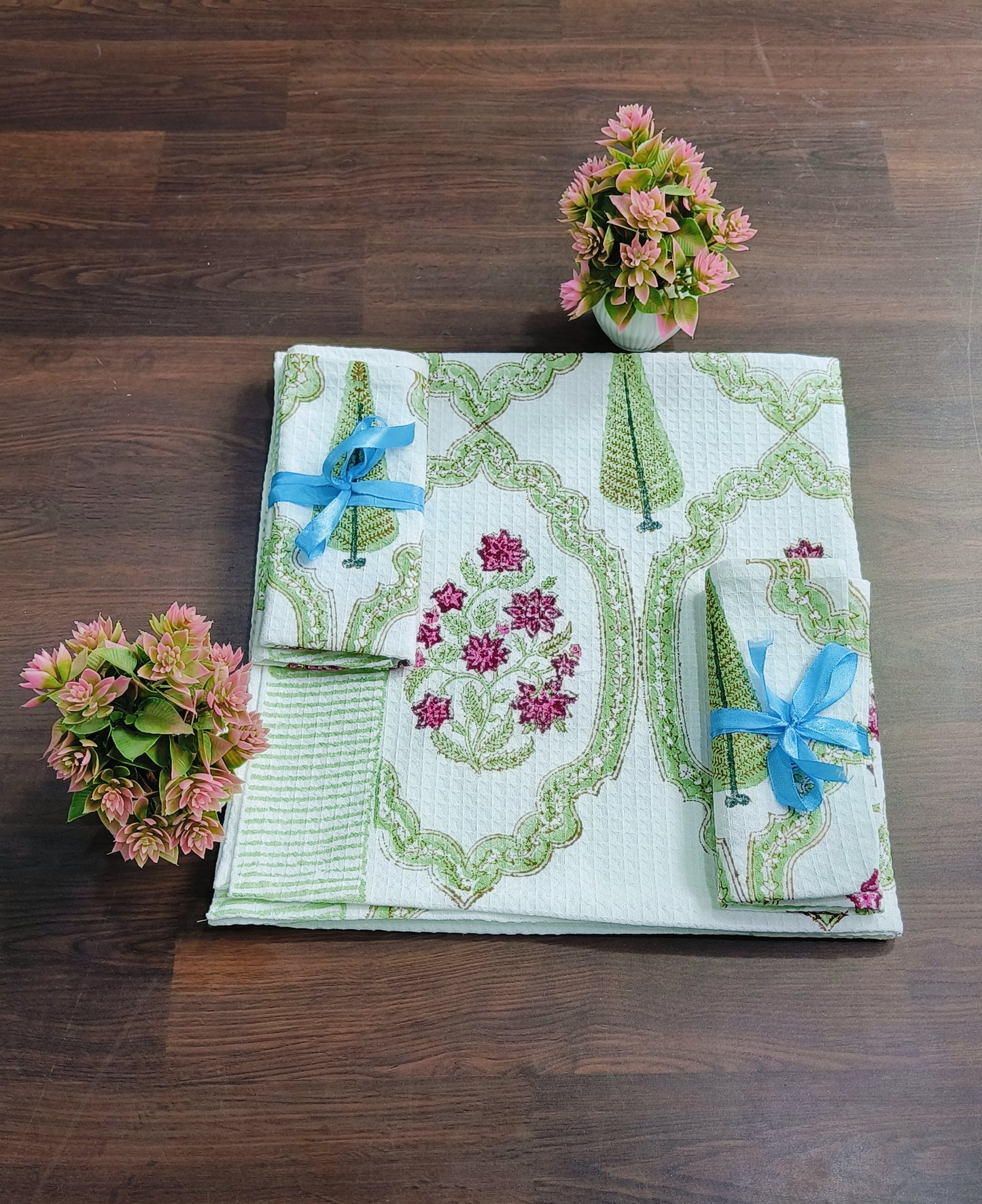 Handblock Printed Towels