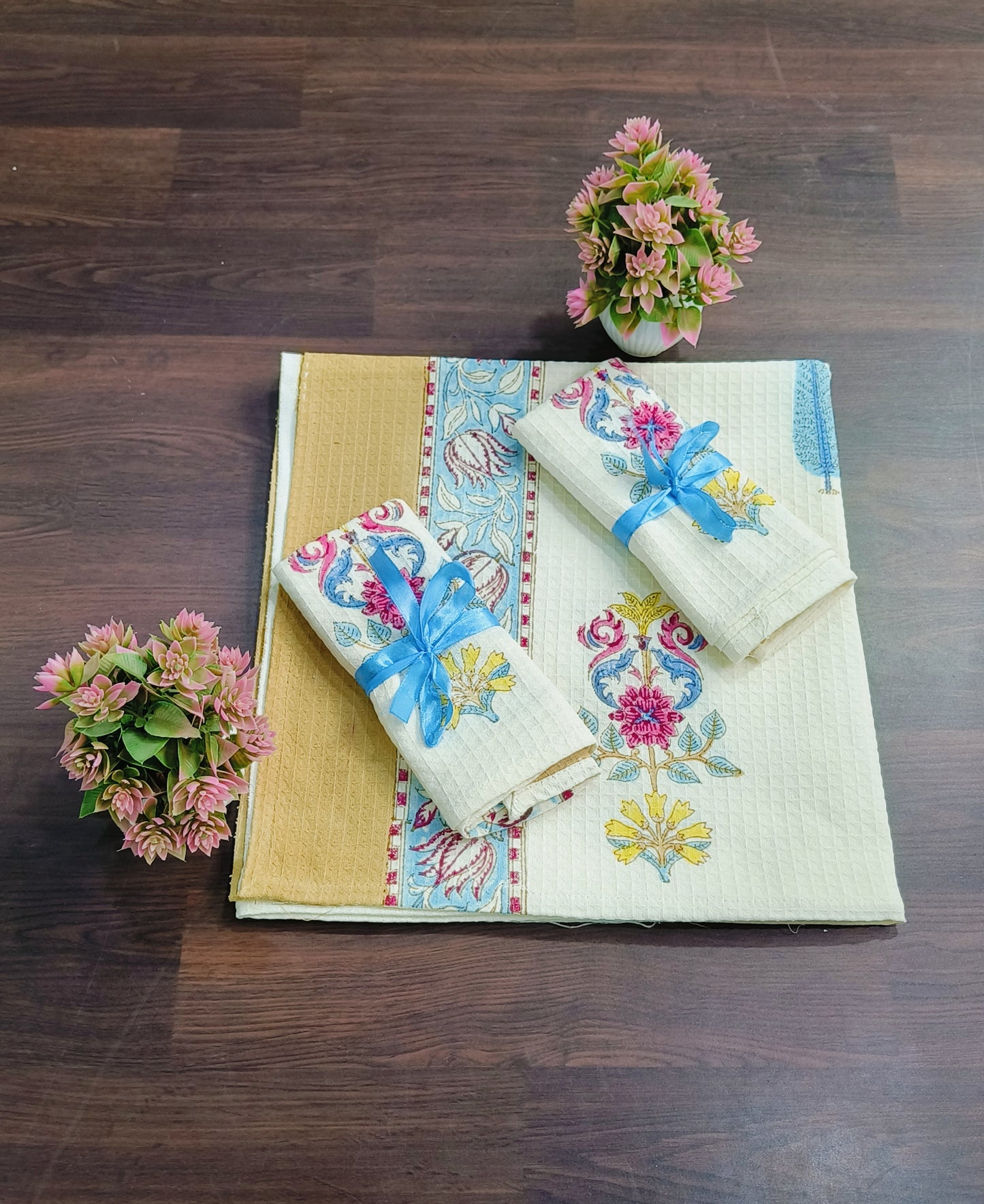 Handblock Printed Towels