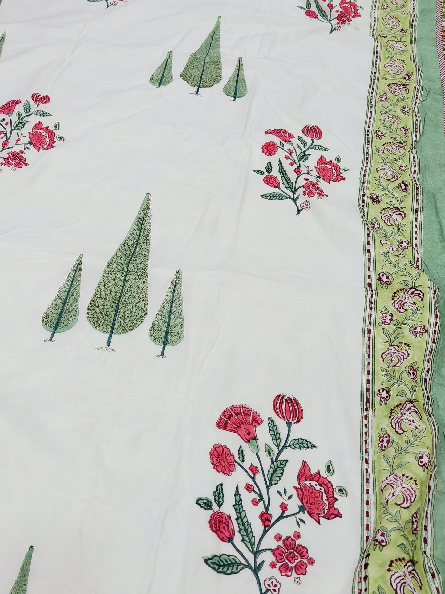 FRESH ARRIVAL Handblock Printed Premium Colorful Single Dohars