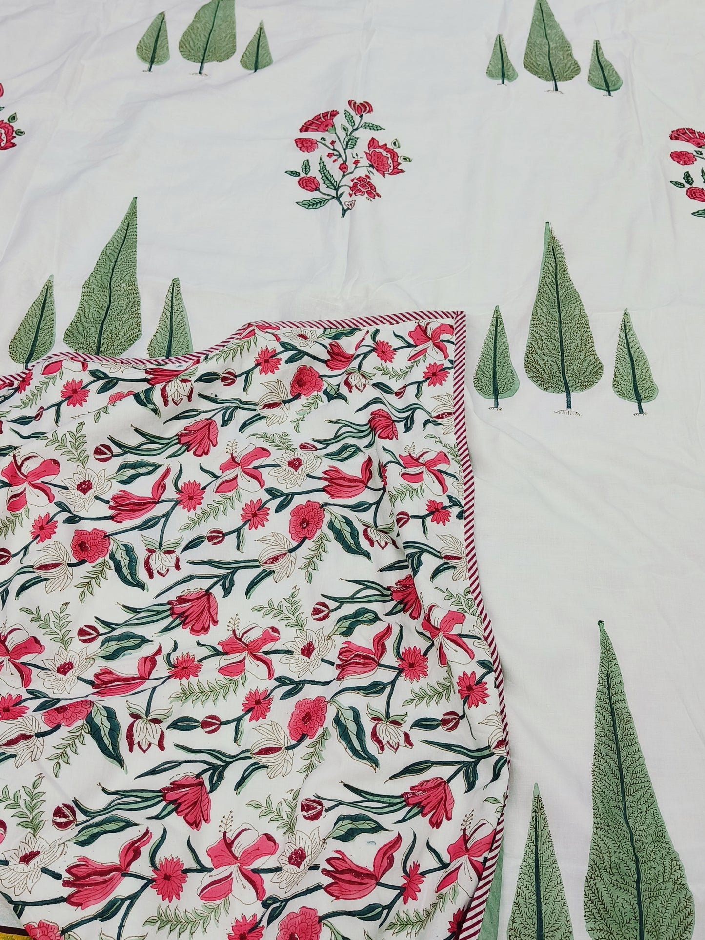 FRESH ARRIVAL Handblock Printed Premium Colorful Single Dohars