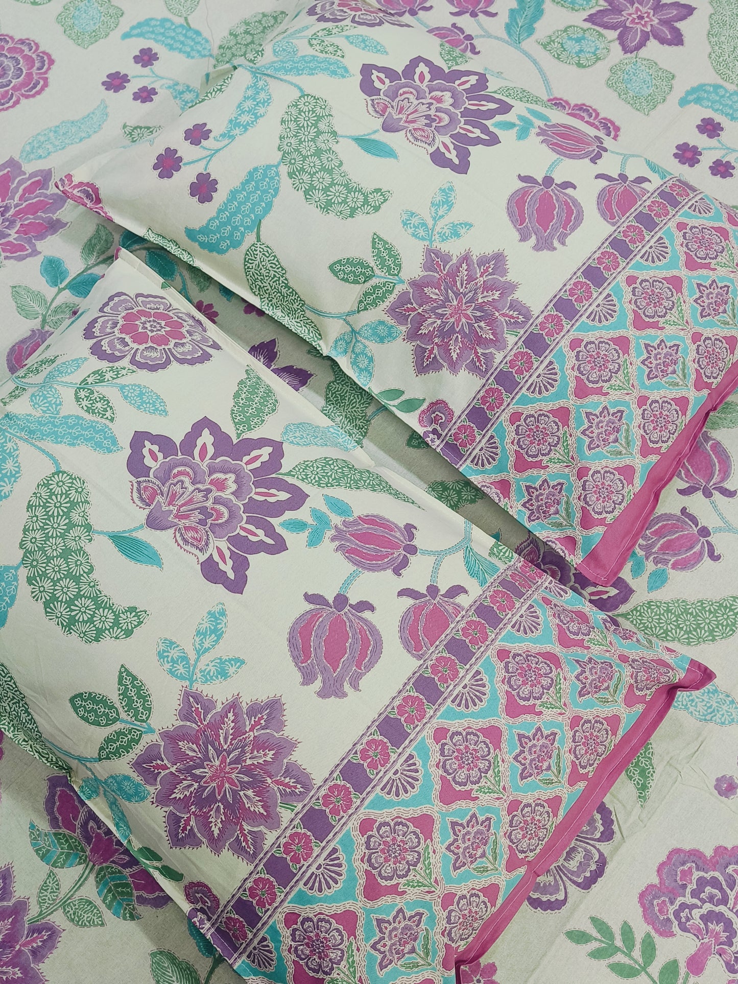 Gulbahaar King Size Bedsheets(Dispatch Time 24 Hours)