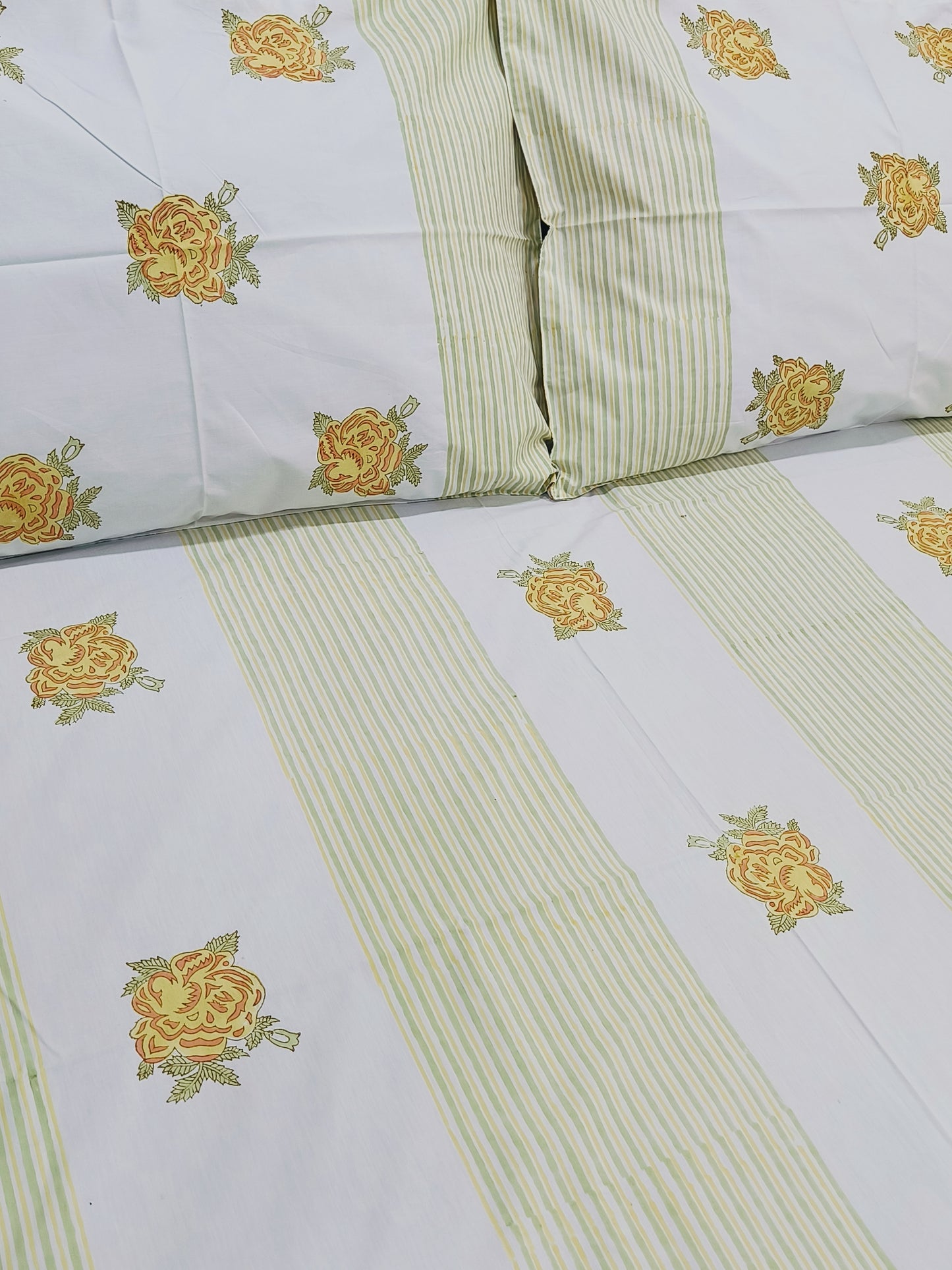 FRESH ARRIVAL Handblock Printed Premium Bedsheets (Dispatch Time 24 Hours)