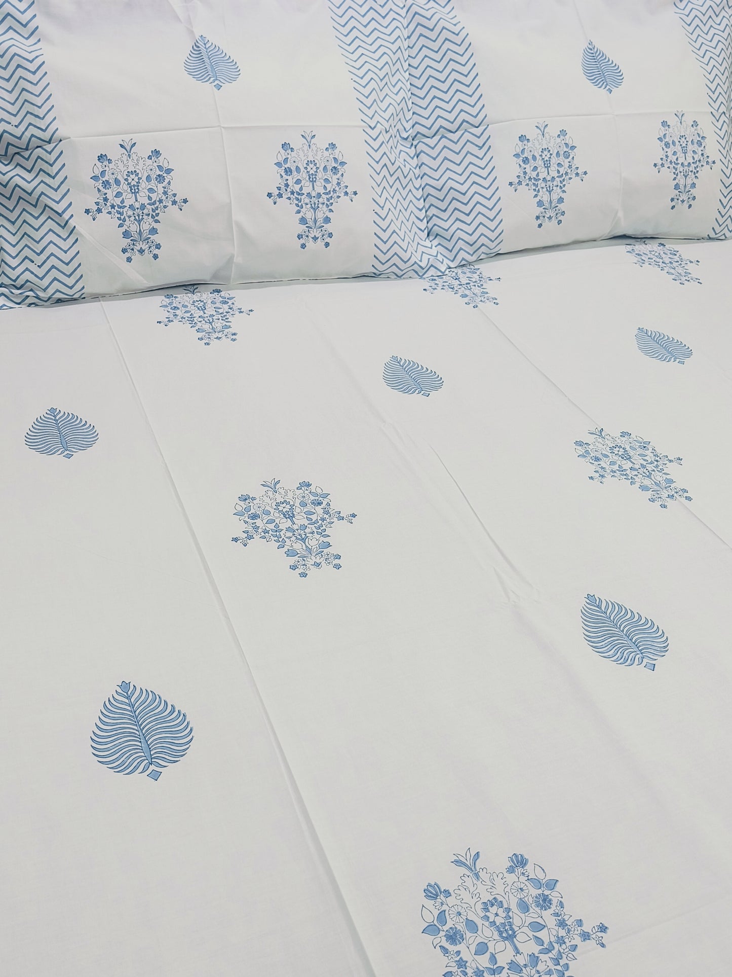 FRESH ARRIVAL Handblock Printed Premium Bedsheets (Dispatch Time 24 Hours)