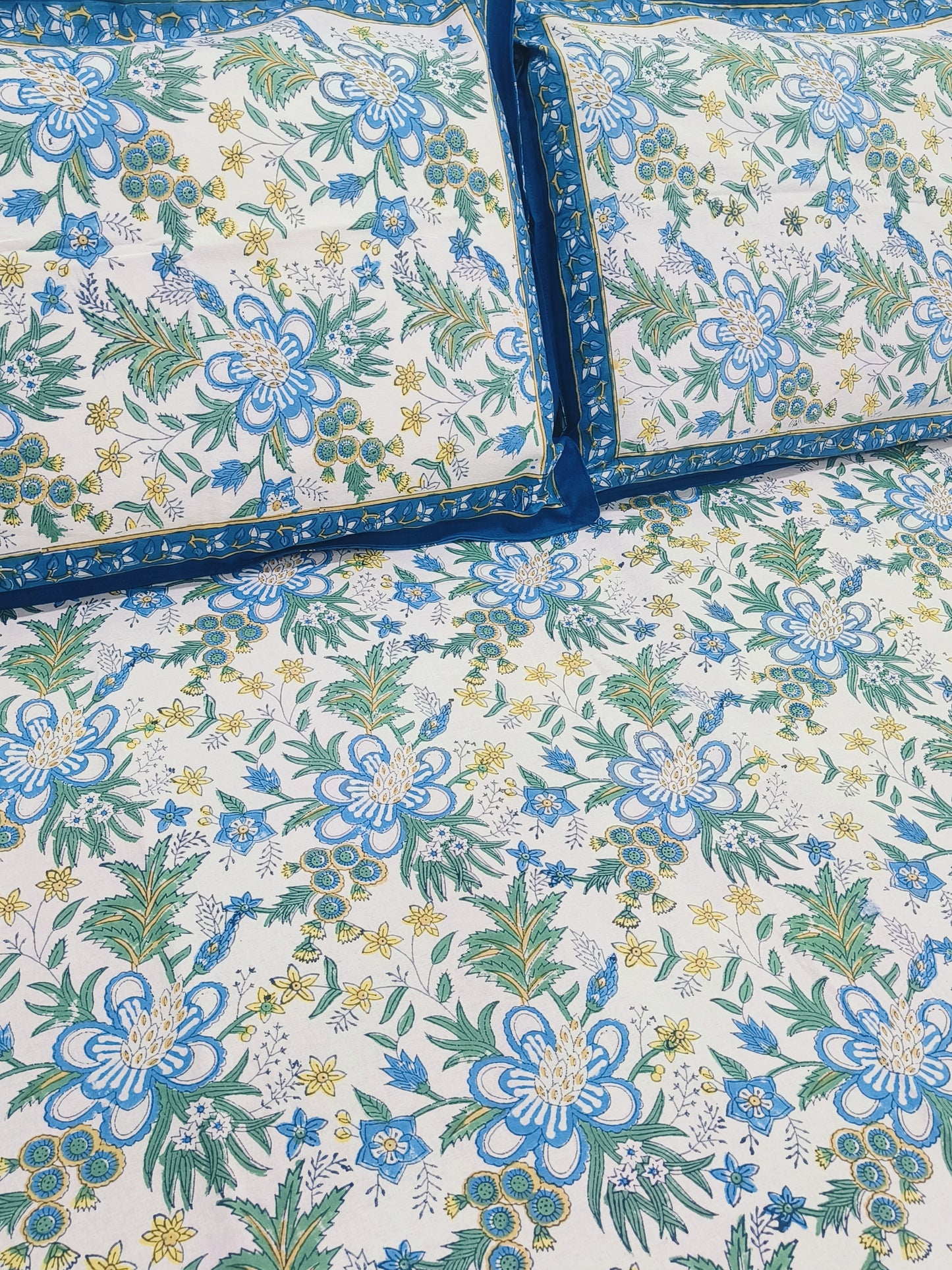 Handblock Printed Premium Bedsheets (Dispatch Time 24 Hours)