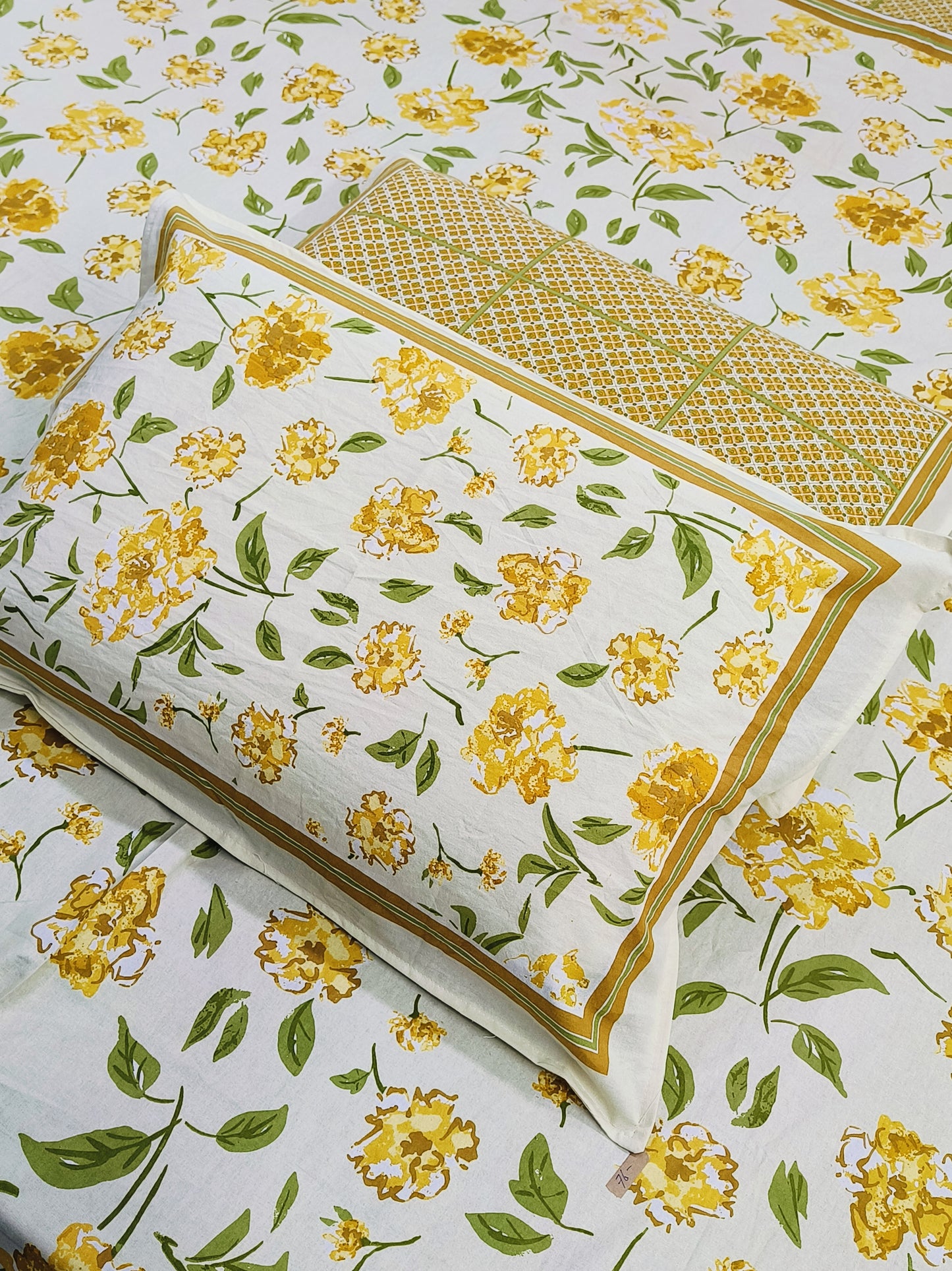 Gulbahaar King Size Bedsheets(Dispatch Time 24 Hours)