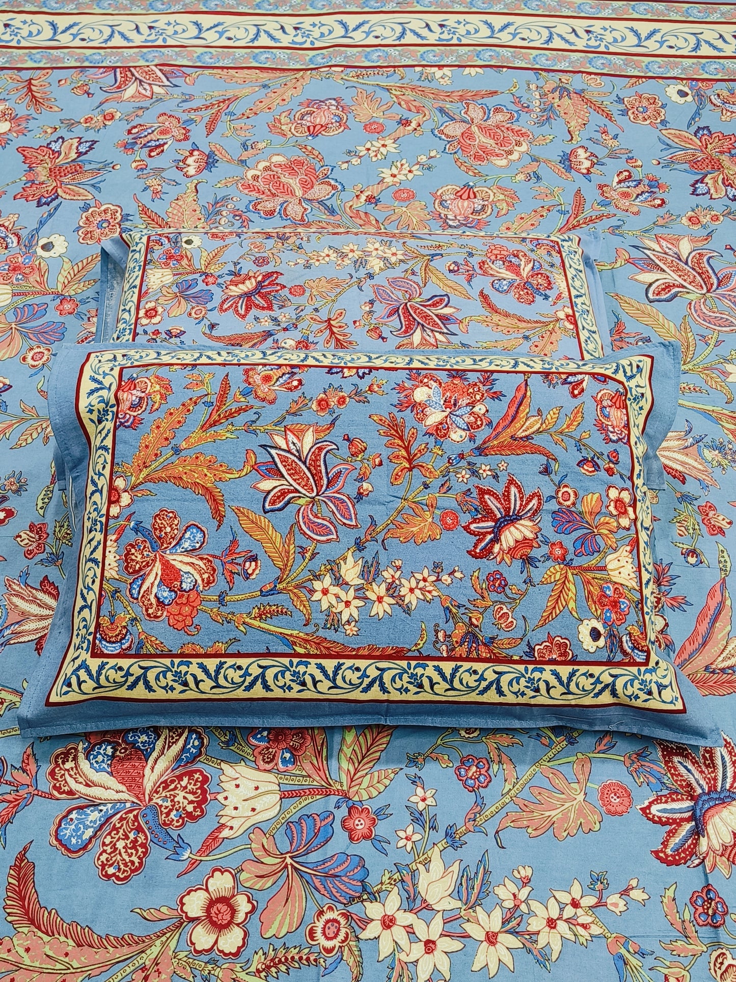 Gulbahaar King Size Bedsheets(Dispatch Time 24 Hours)